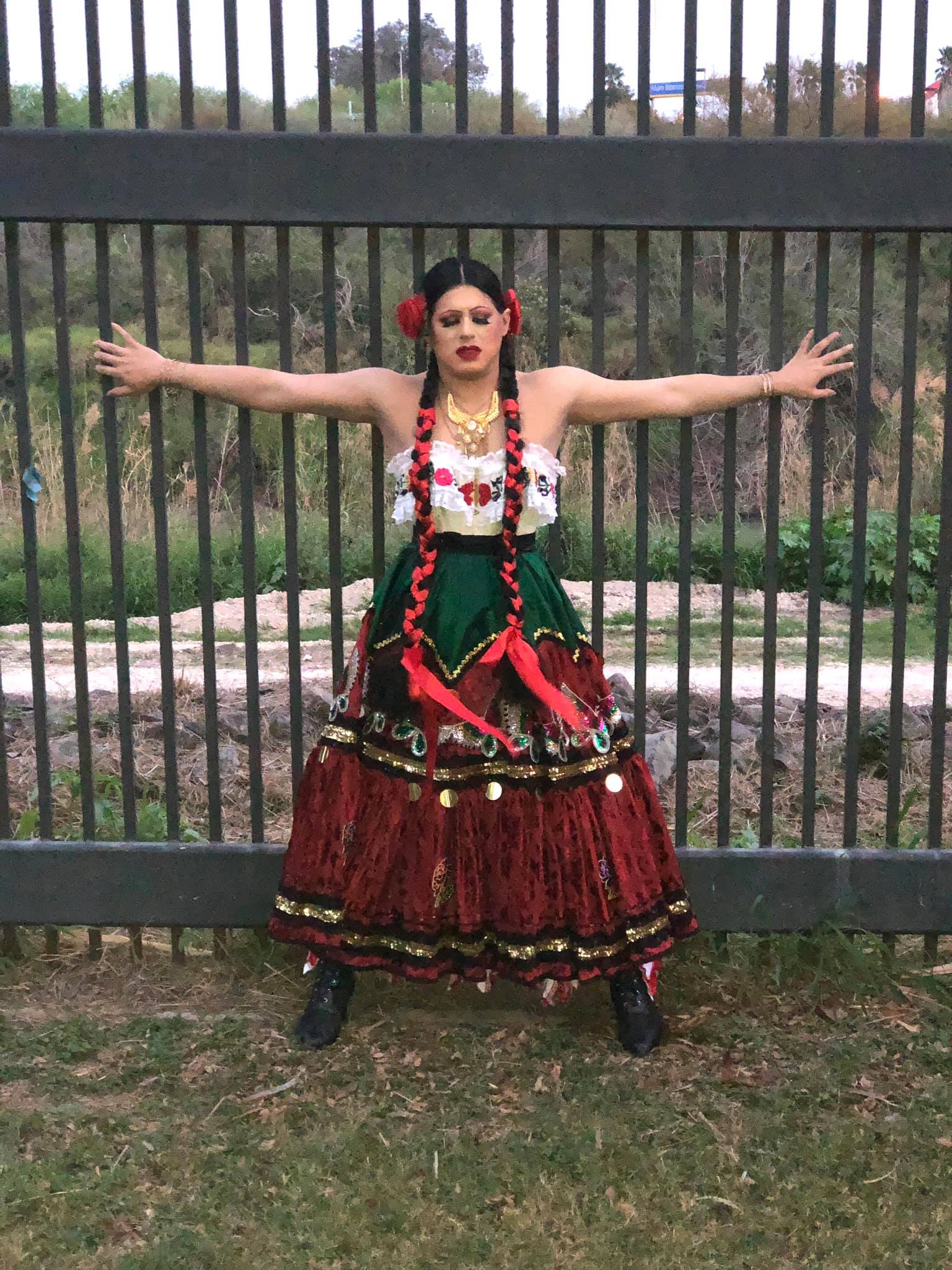 Drag queens border protest raises funds for LGBT asylum seekers