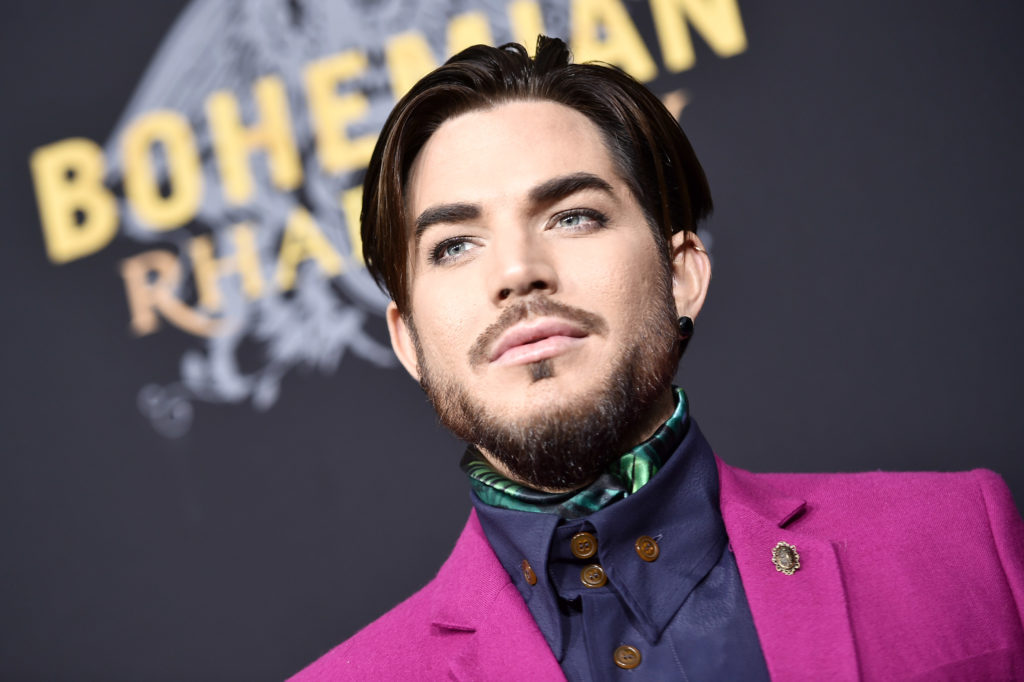 Adam Lambert attends Bohemian Rhapsody New York Premiere at The Paris Theatre on October 30, 2018 in New York City.