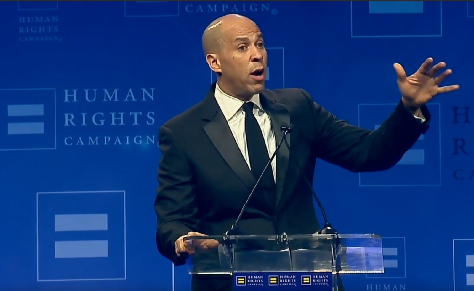 Cory Booker: Trump administration's anti-LGBT policies are 'moral vandalism'