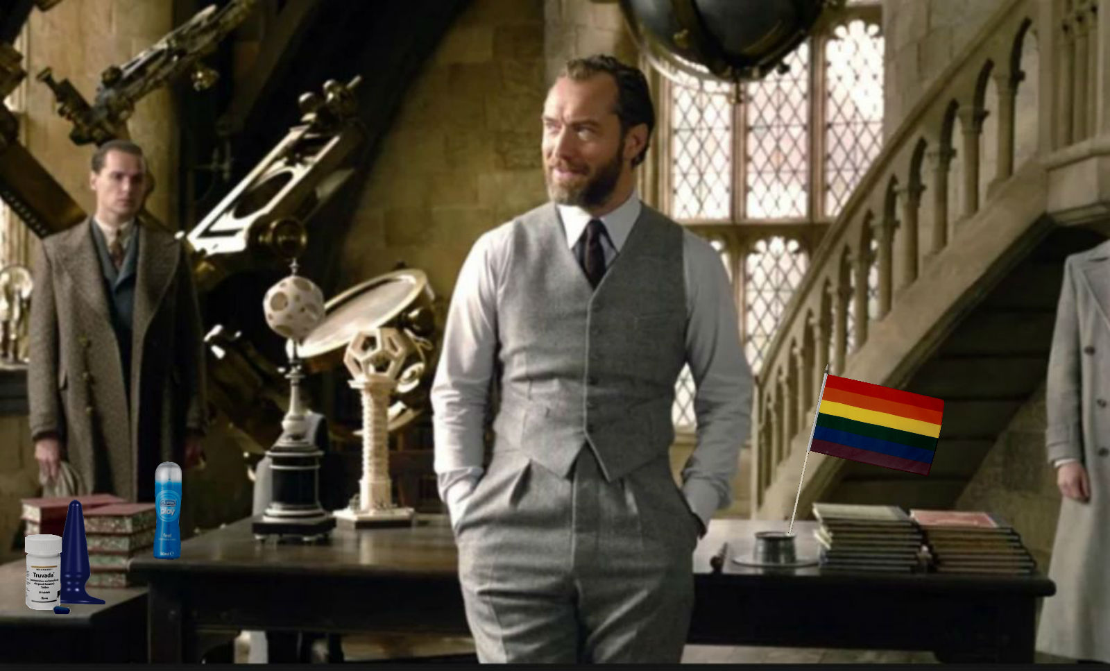 Gay Dumbledore memes after JK Rowling reveals 'passionate' sex life