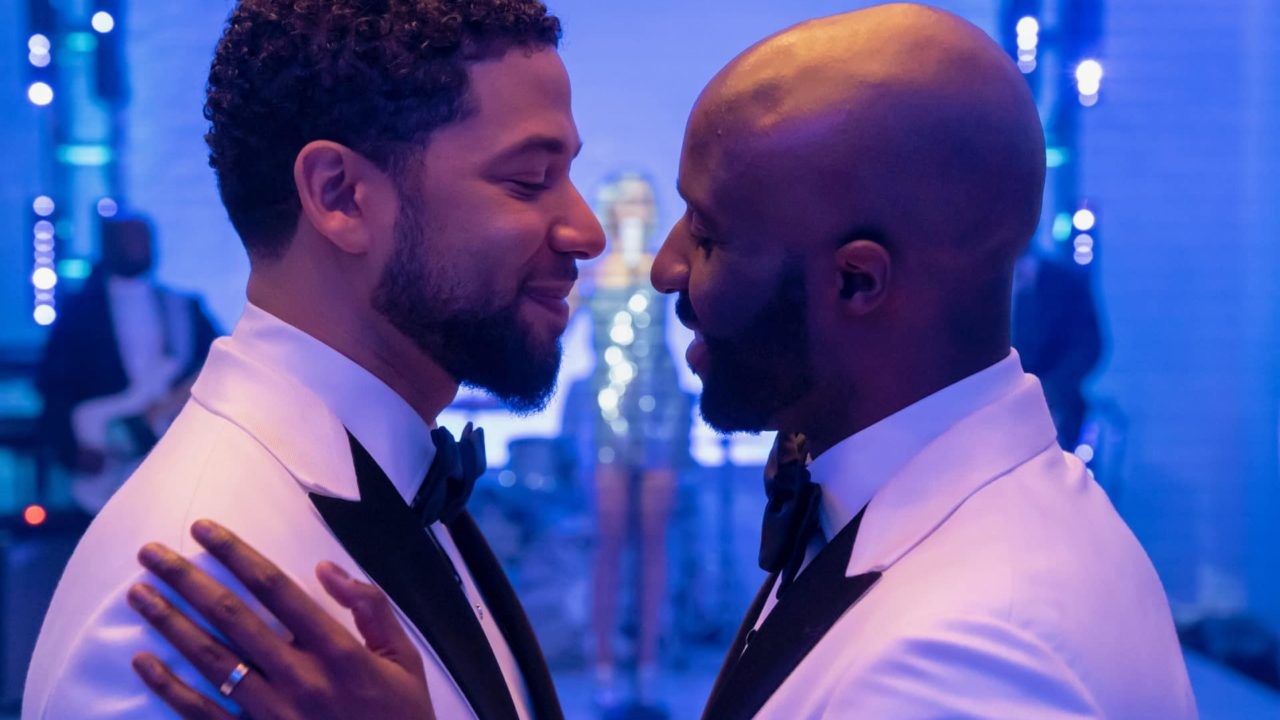 Empire airs same-sex wedding as Jussie Smollett's future remains unclear