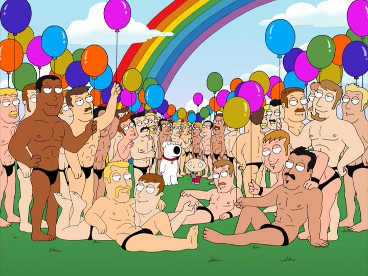 Family Guy won't be phasing out jokes about gay people anytime soon, according to Peter Griffin