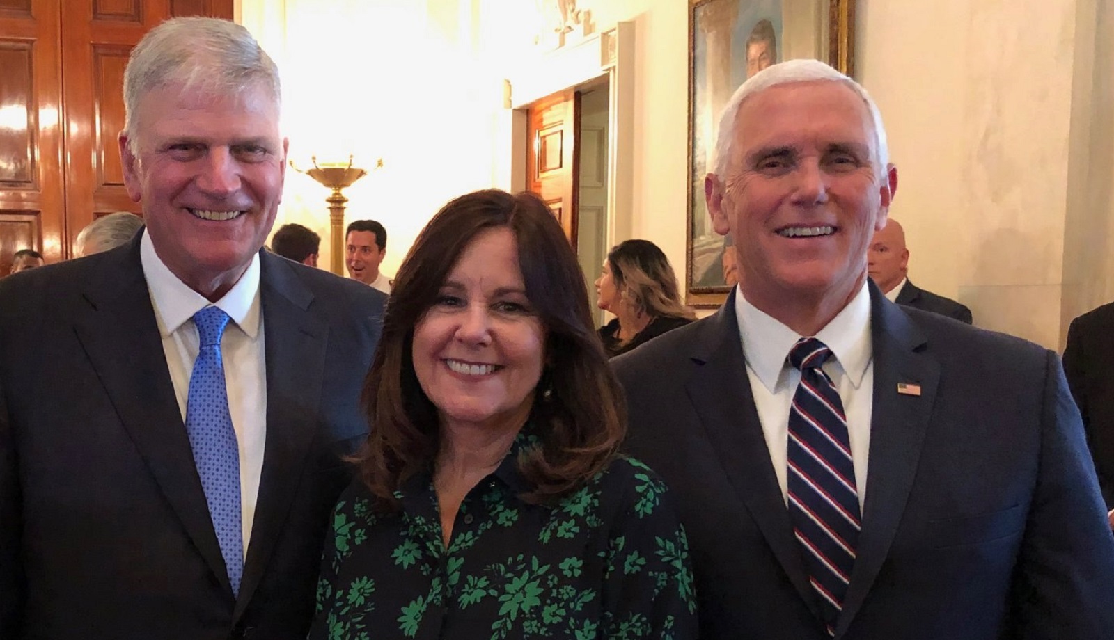 Pence and Trump host preacher who told Pete Buttigieg to 'repent' sexuality