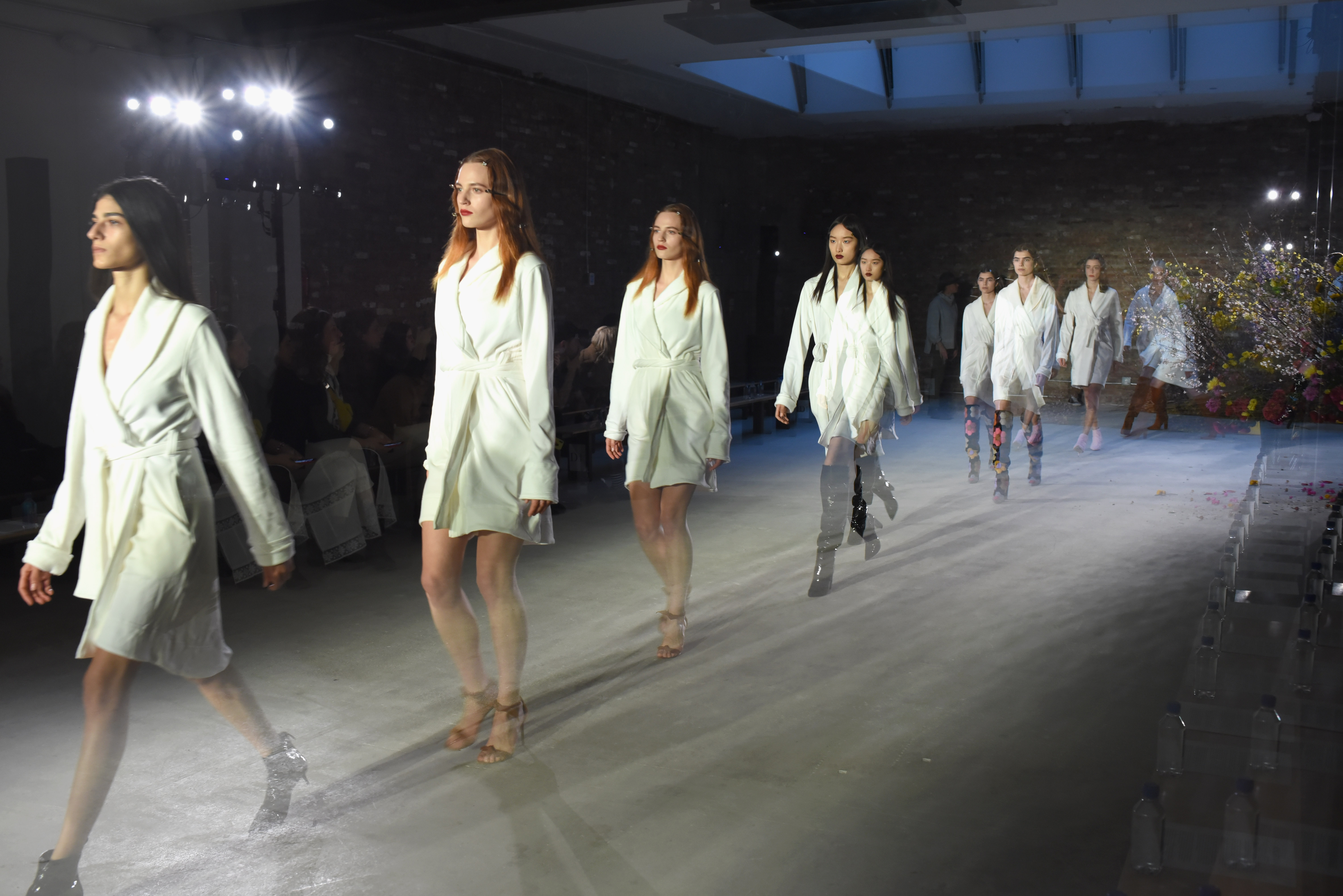 Models walk New York Fashion Week for LGBT youth mental health