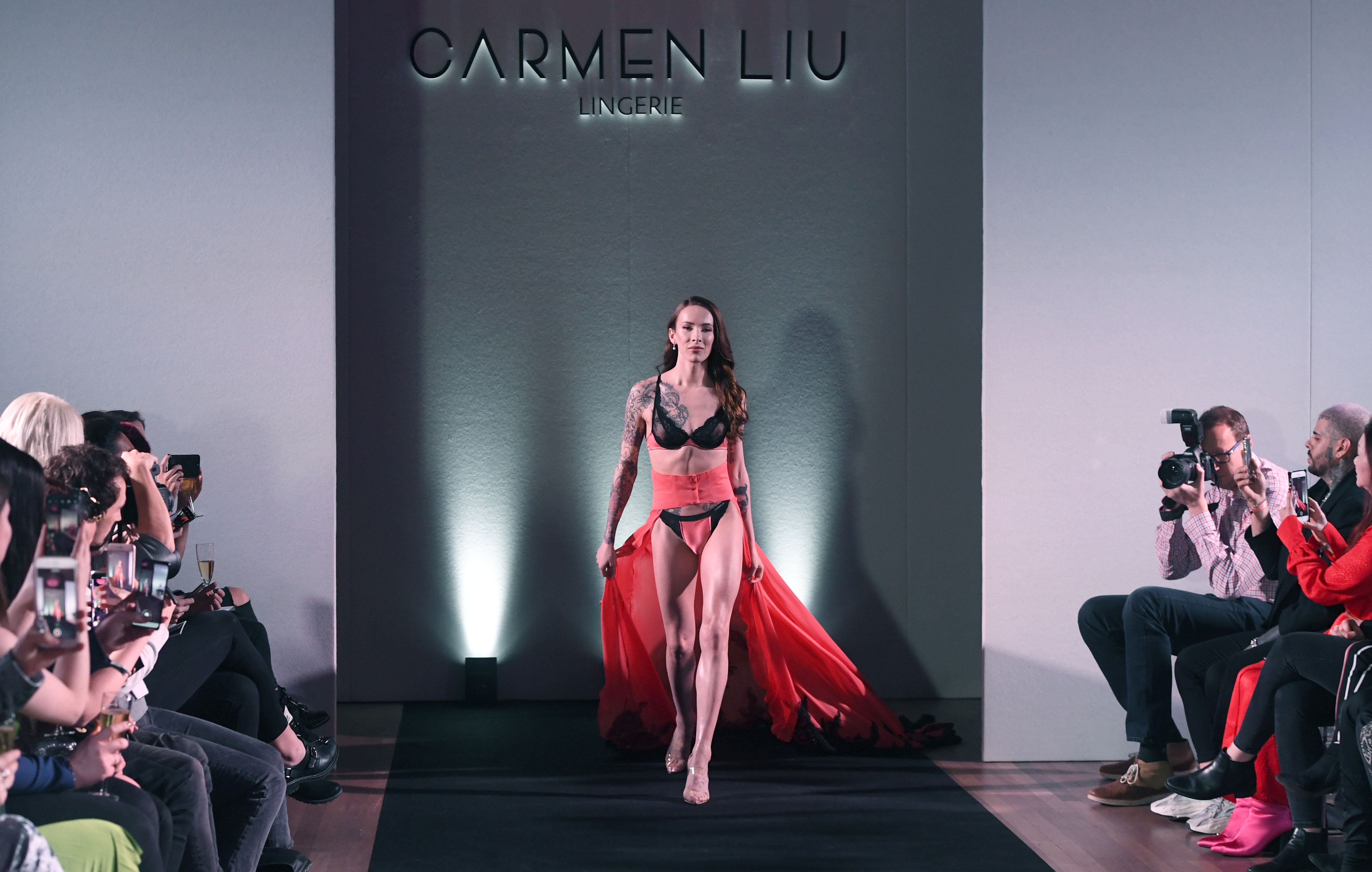 Transgender lingerie designer Carmen Liu debuts 'first of its kind' collection