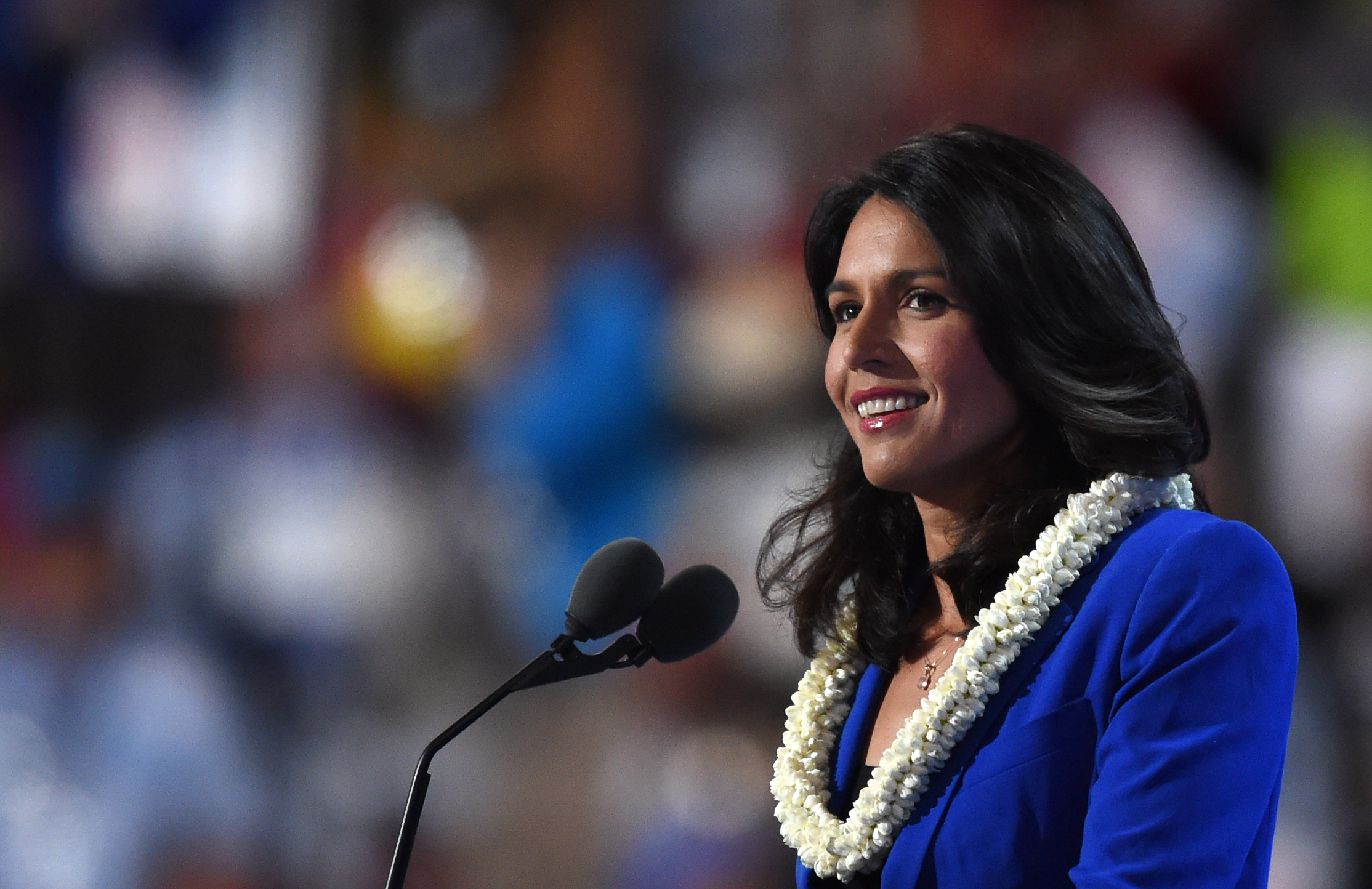 Democrat Tulsi Gabbard used to campaign against gay marriage
