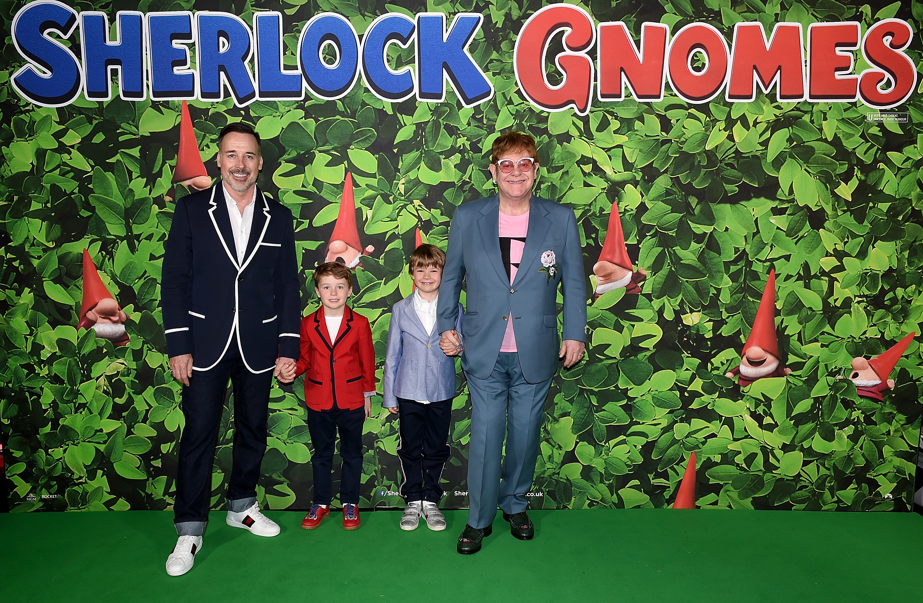 Elton John keeps his sons 'grounded' by not telling them he's famous