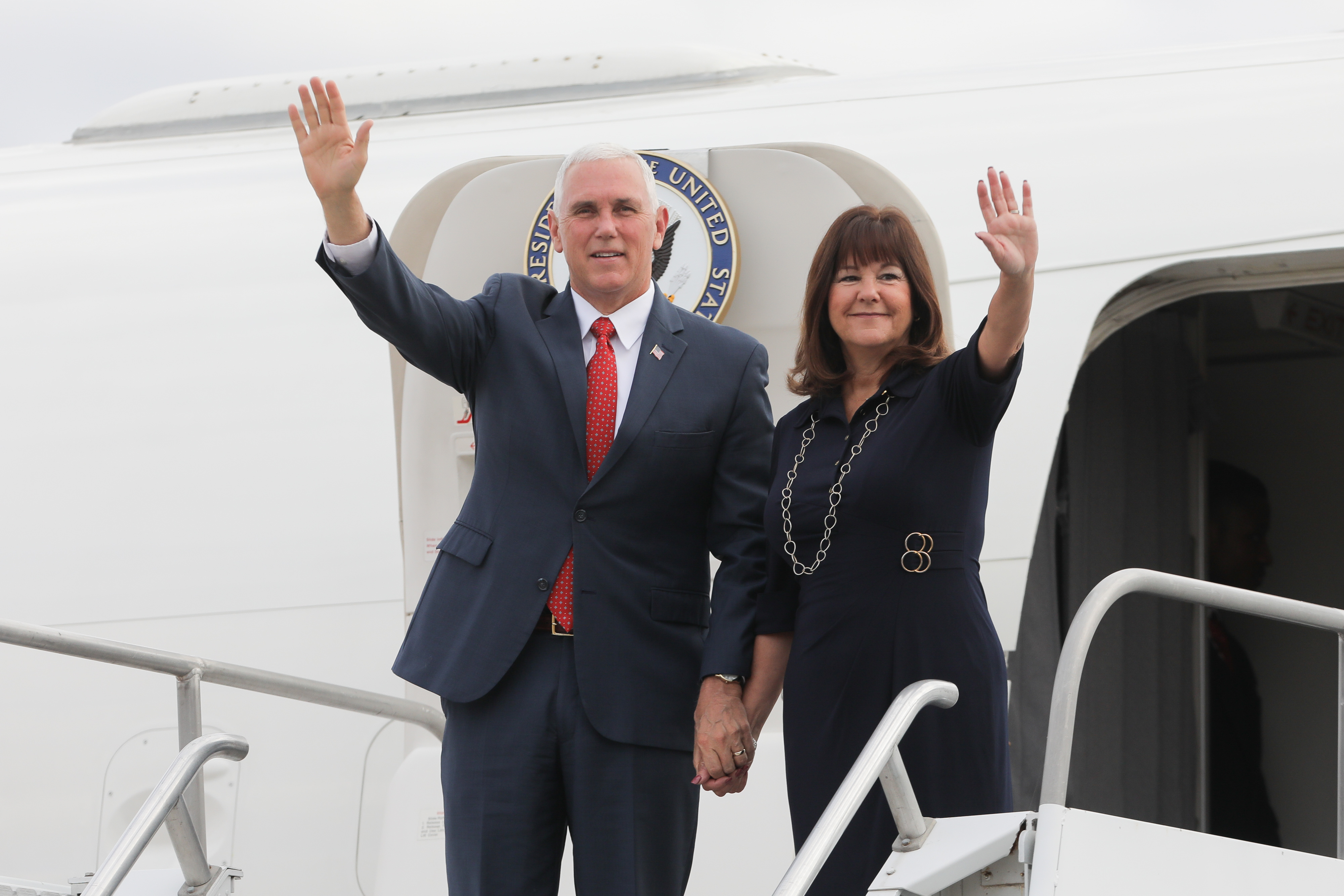 Karen Pence teaches at school that bans LGBT students and staff