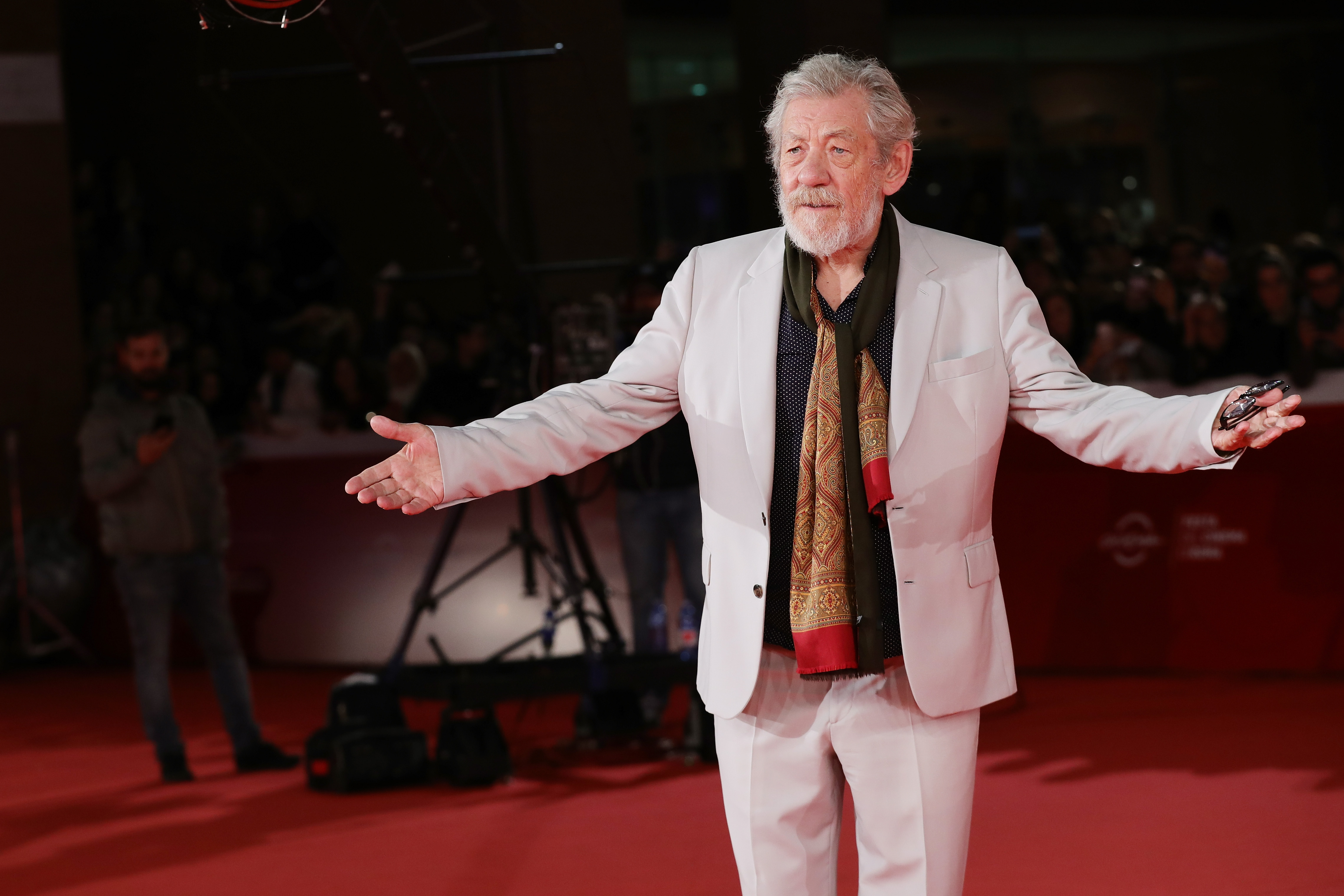 Ian McKellen nearly cried on stage reading a beautiful coming out letter