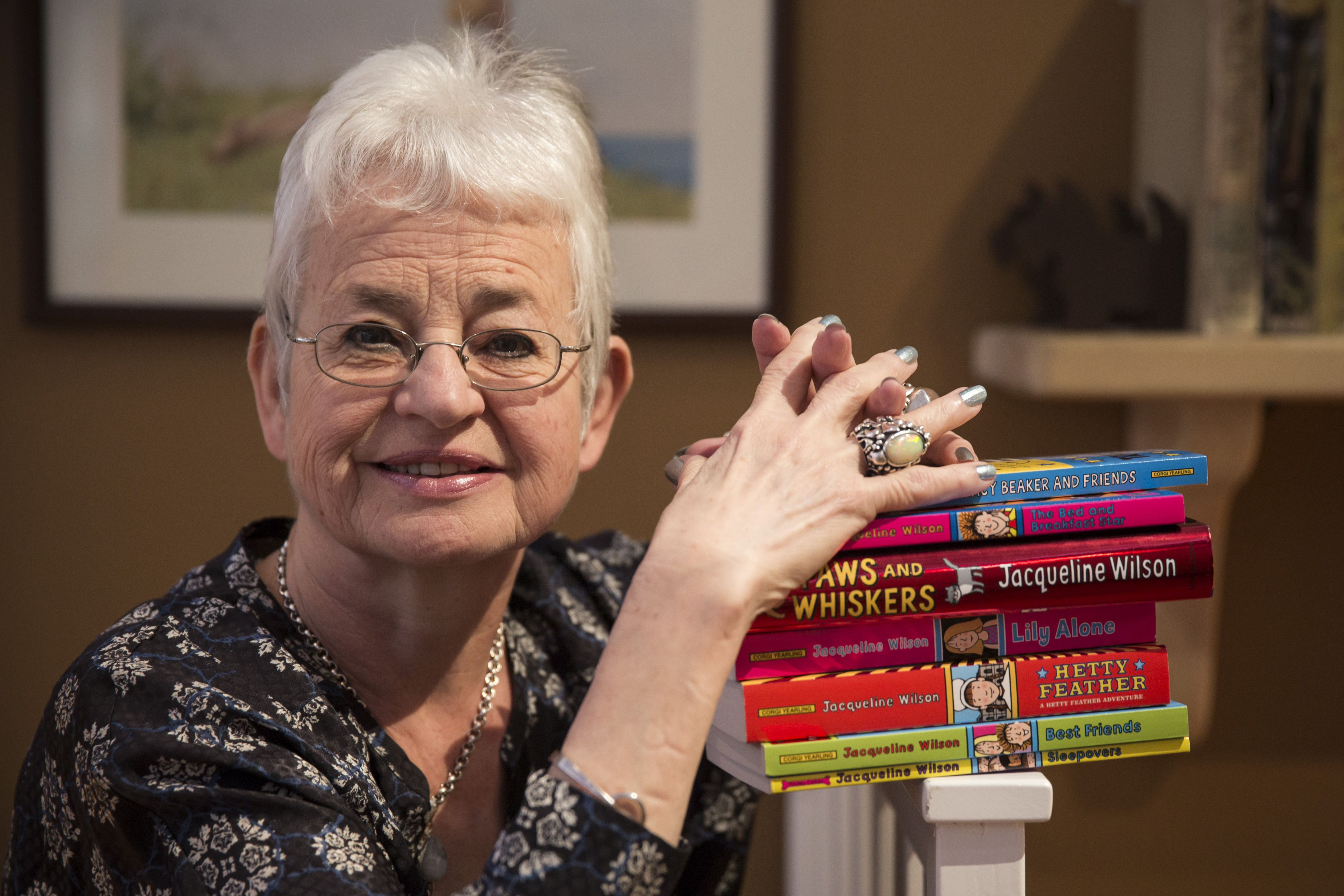 Jacqueline Wilson 'worried' about kids undergoing gender reassignment
