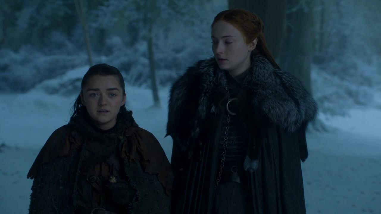 Game of Thrones' Sophie Turner and Maisie Williams love to kiss on set