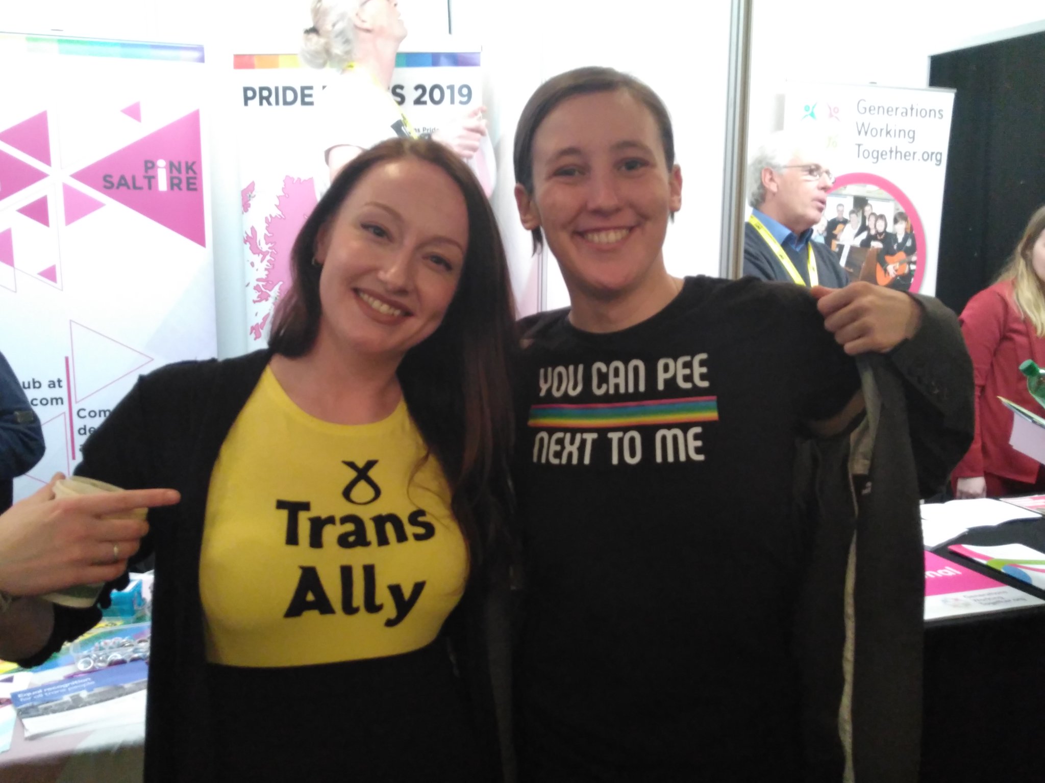 Mhairi Black shows support for trans equality at SNP conference