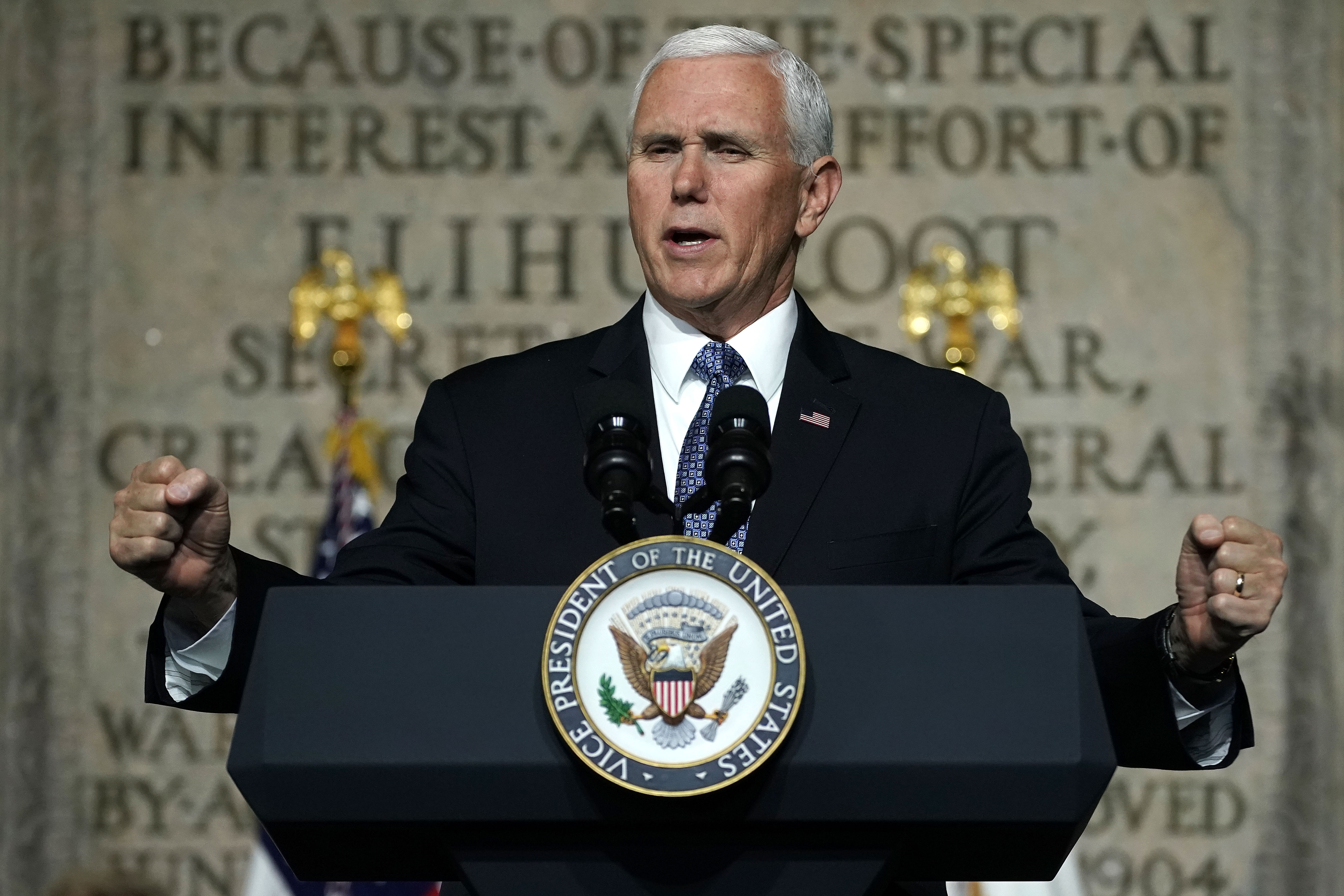 Mike Pence speech protested by Christian students in Indiana