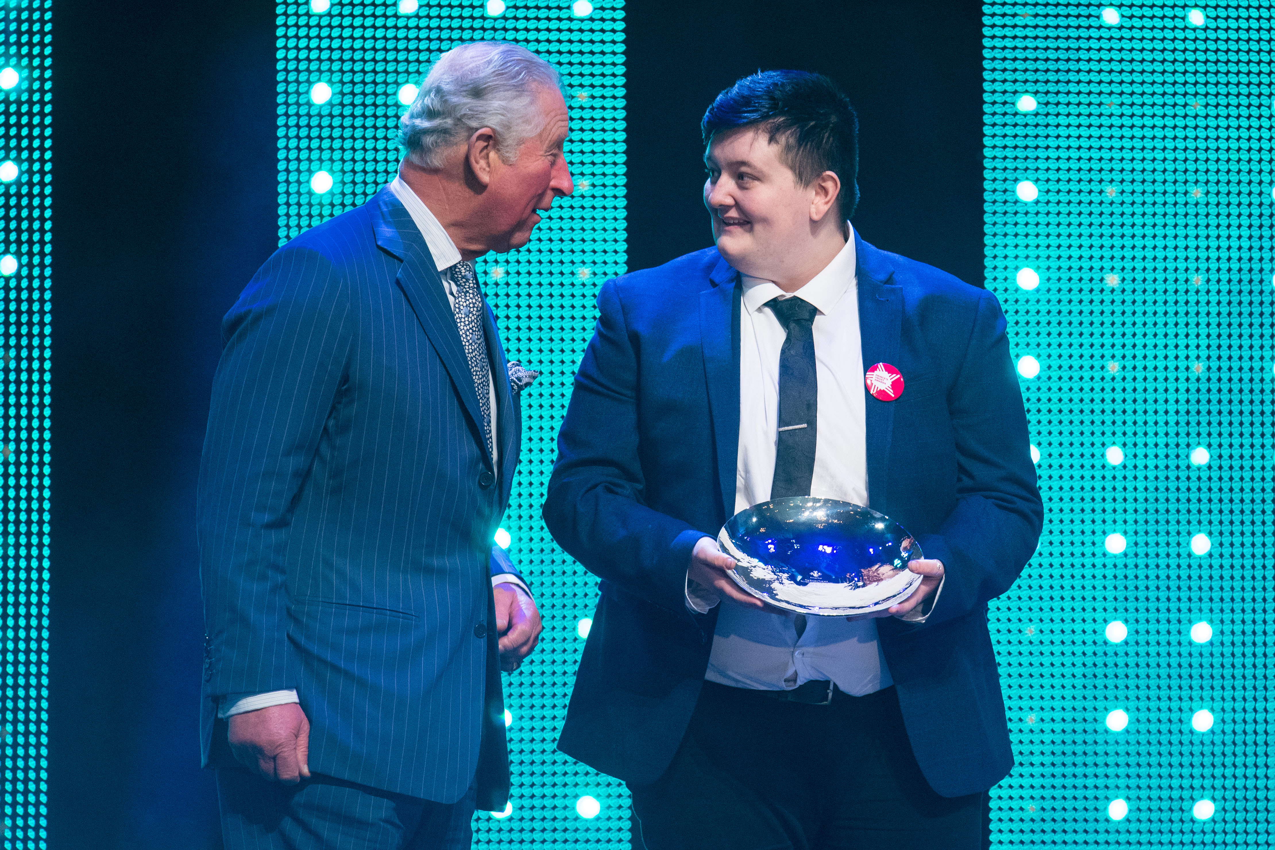 Prince Charles honours transgender student