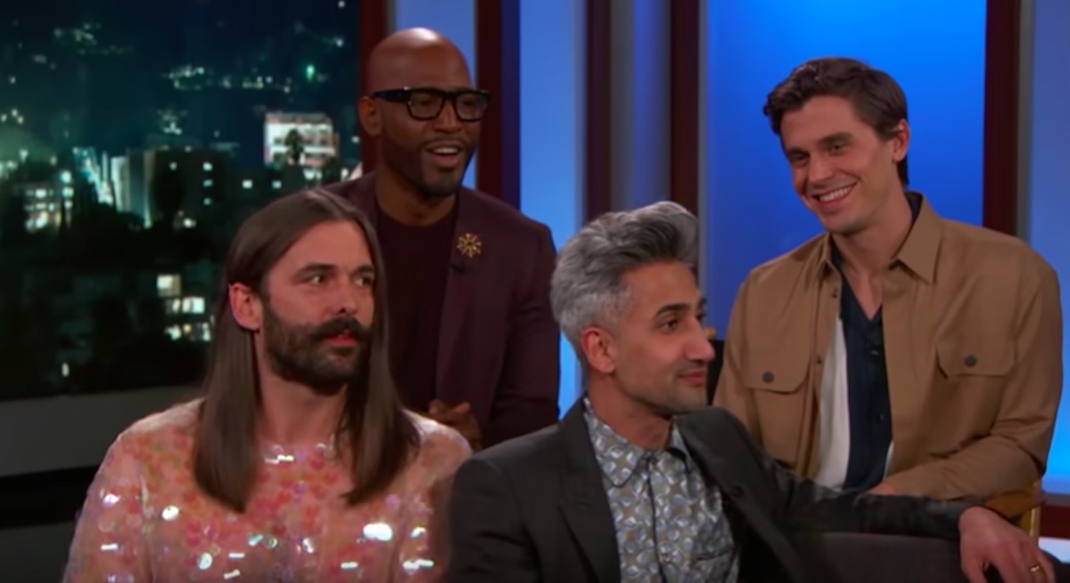 Queer Eye guys debate the correct pronunciation of 'squirrel'