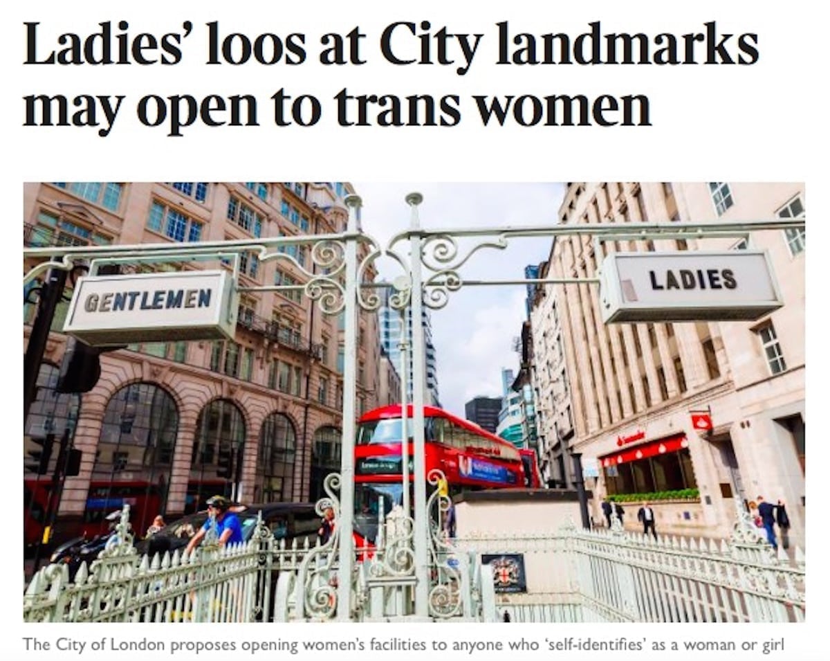The Sunday Times comes under fire for 'scaremongering' and 'anti-trans' article on women's toilets