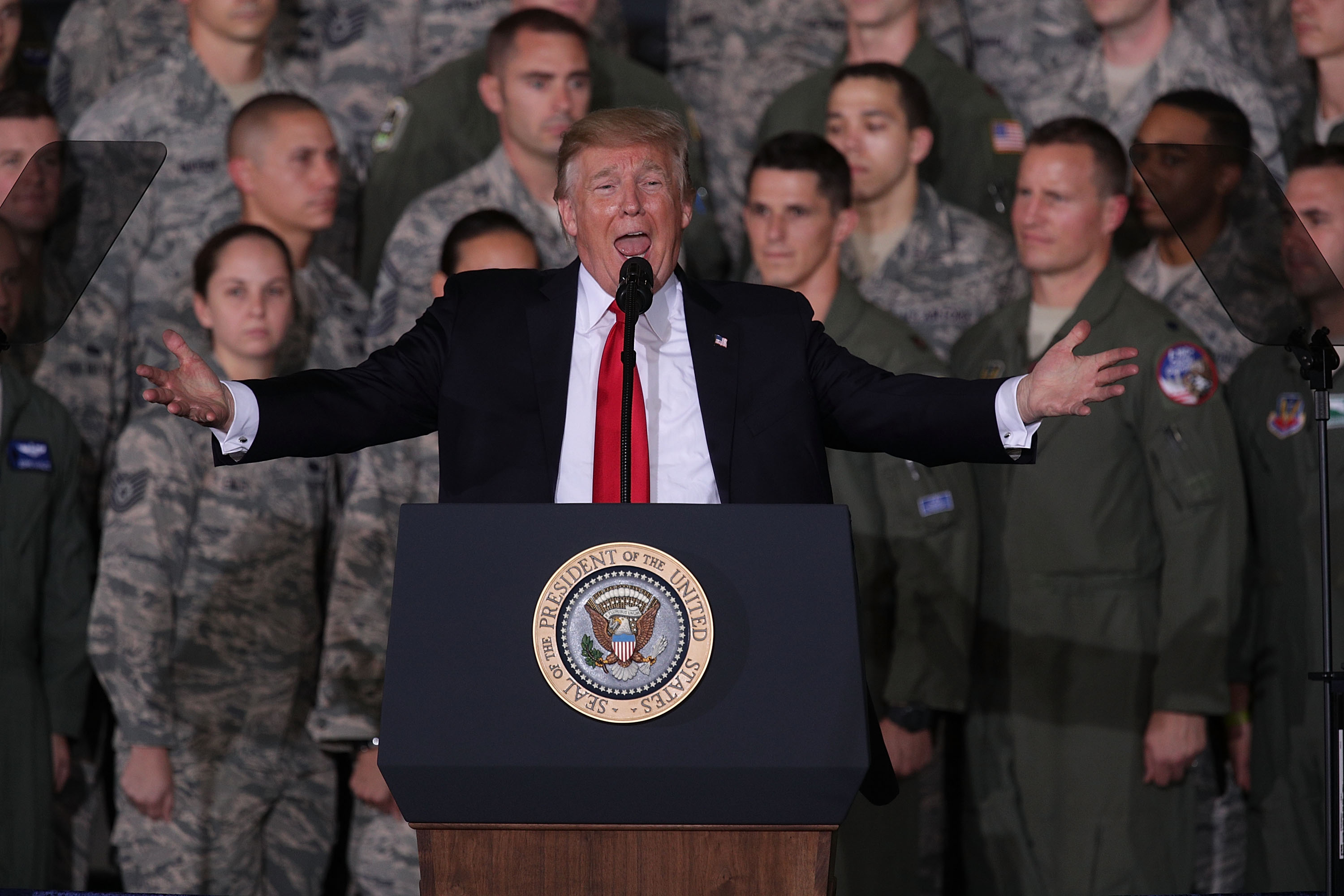 61 percent of military personnel and veterans back Trump trans troops ban