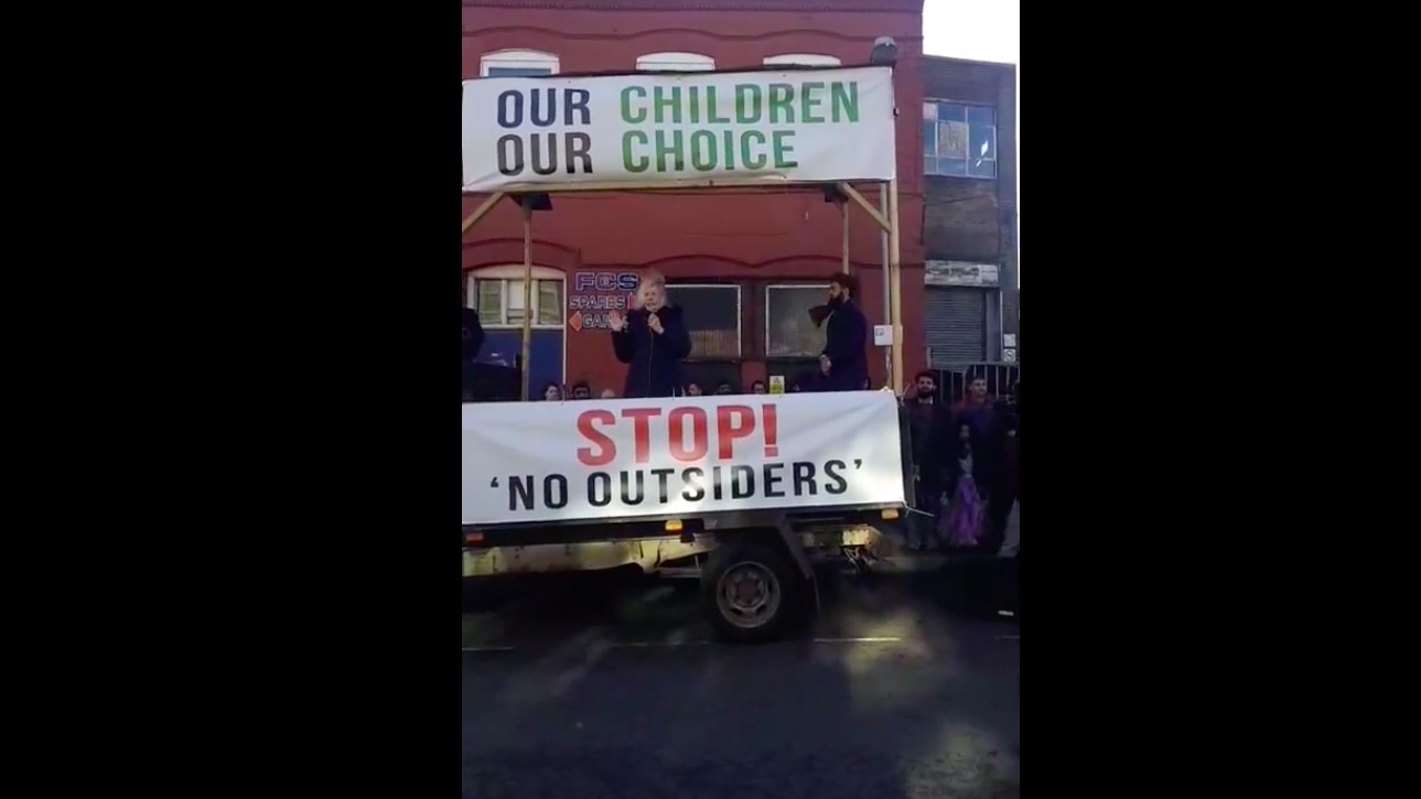 Religious conservatives join forces to protest LGBT lessons at Birmingham school