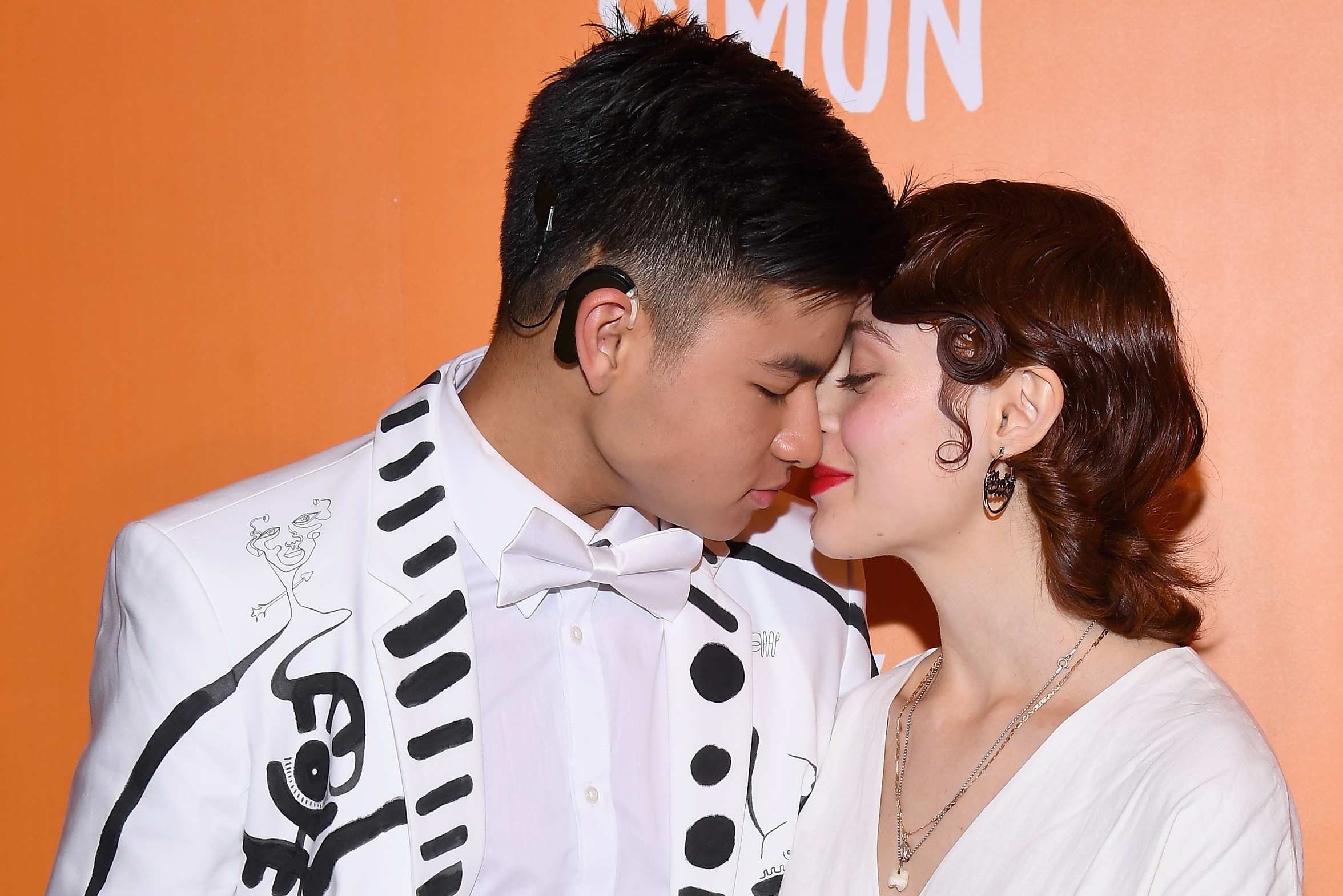 Activist Chella Man and Artist Mary V attend The Trevor Project TrevorLIVE NYC at Cipriani Wall Street on June 11, 2018 in New York City.