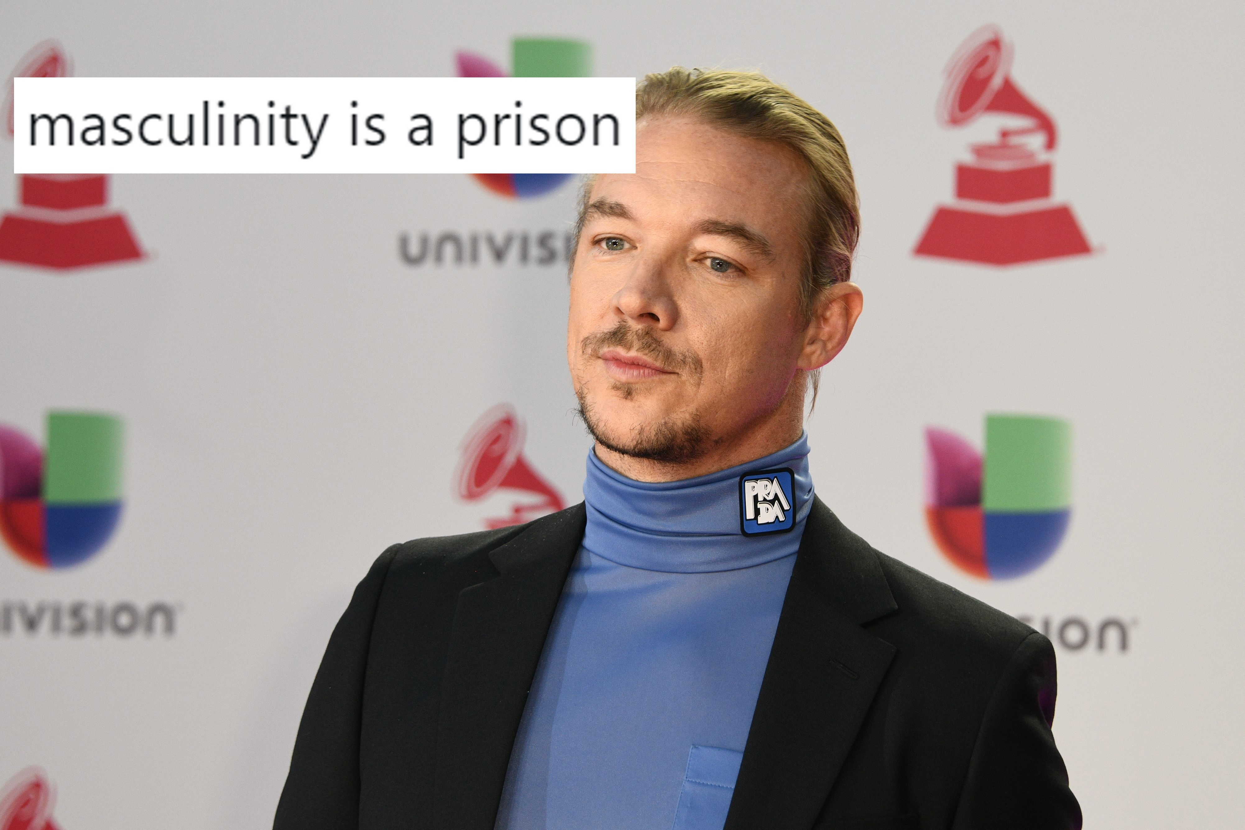 Diplo shuts down sexuality question by saying 'masculinity is a prison'