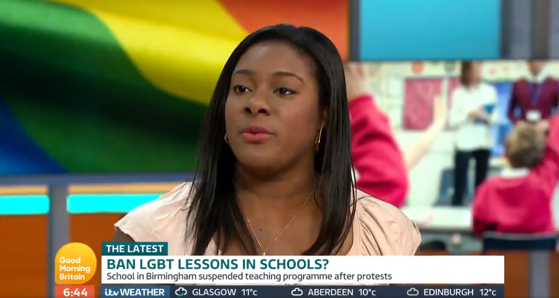 Mum claims 'being gay is a choice' on Good Morning Britain