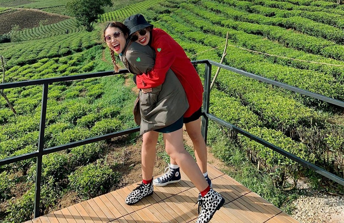 The lesbian couple who left The Bachelor to be together are happier than ever