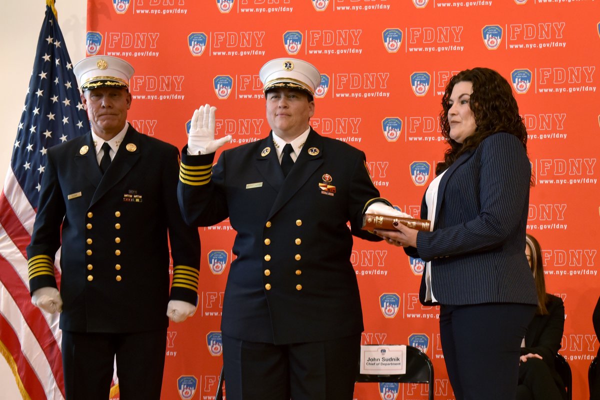 Lesbian woman makes history in top New York Fire Department role