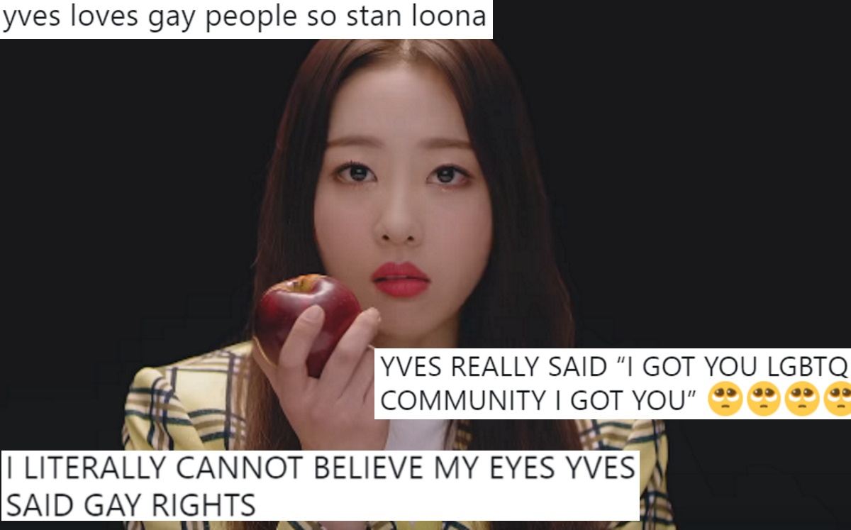 Loona's Yves delights LGBT+ fans with amazing message of support