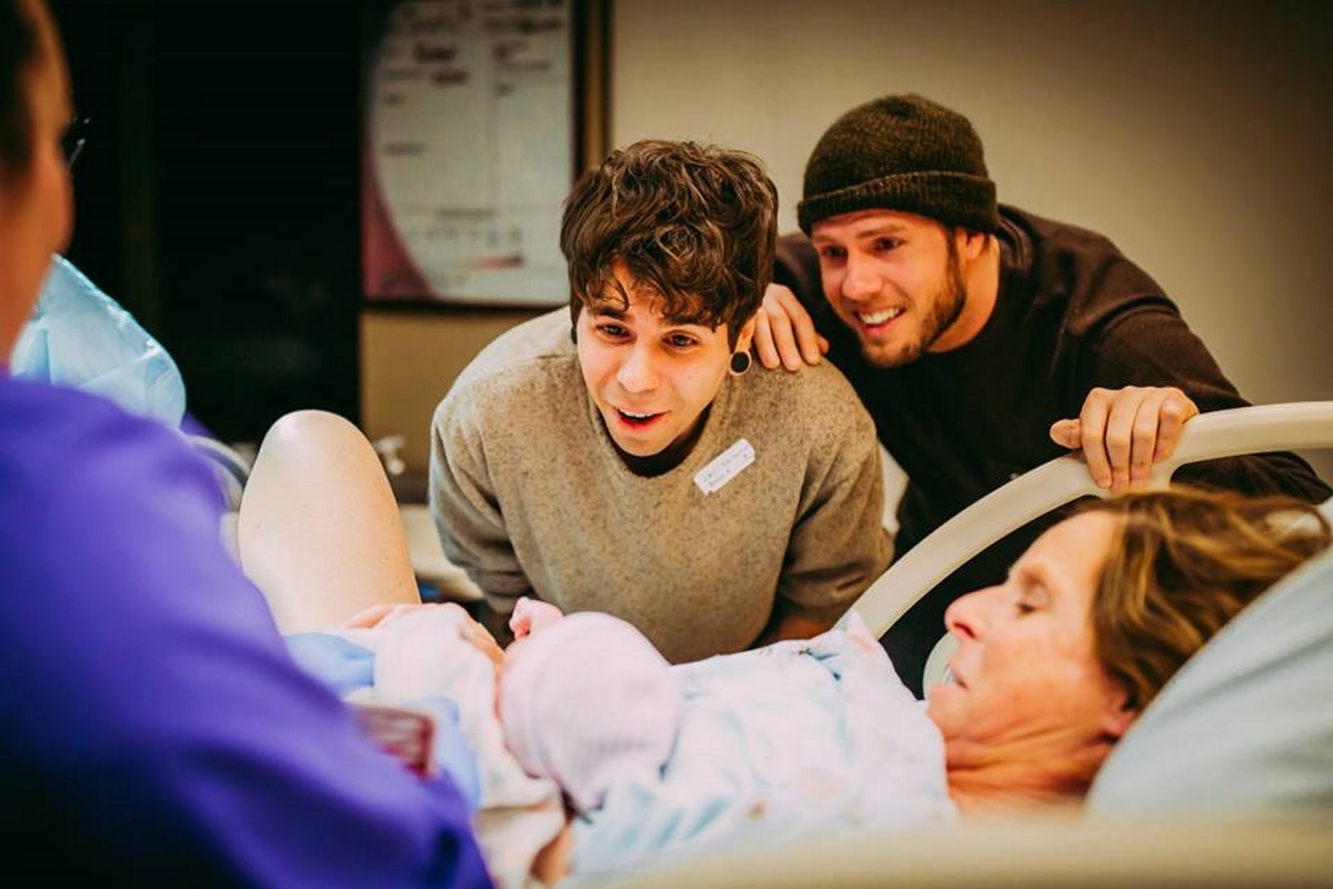 Nebraska woman gives birth to her own grandchild for gay son