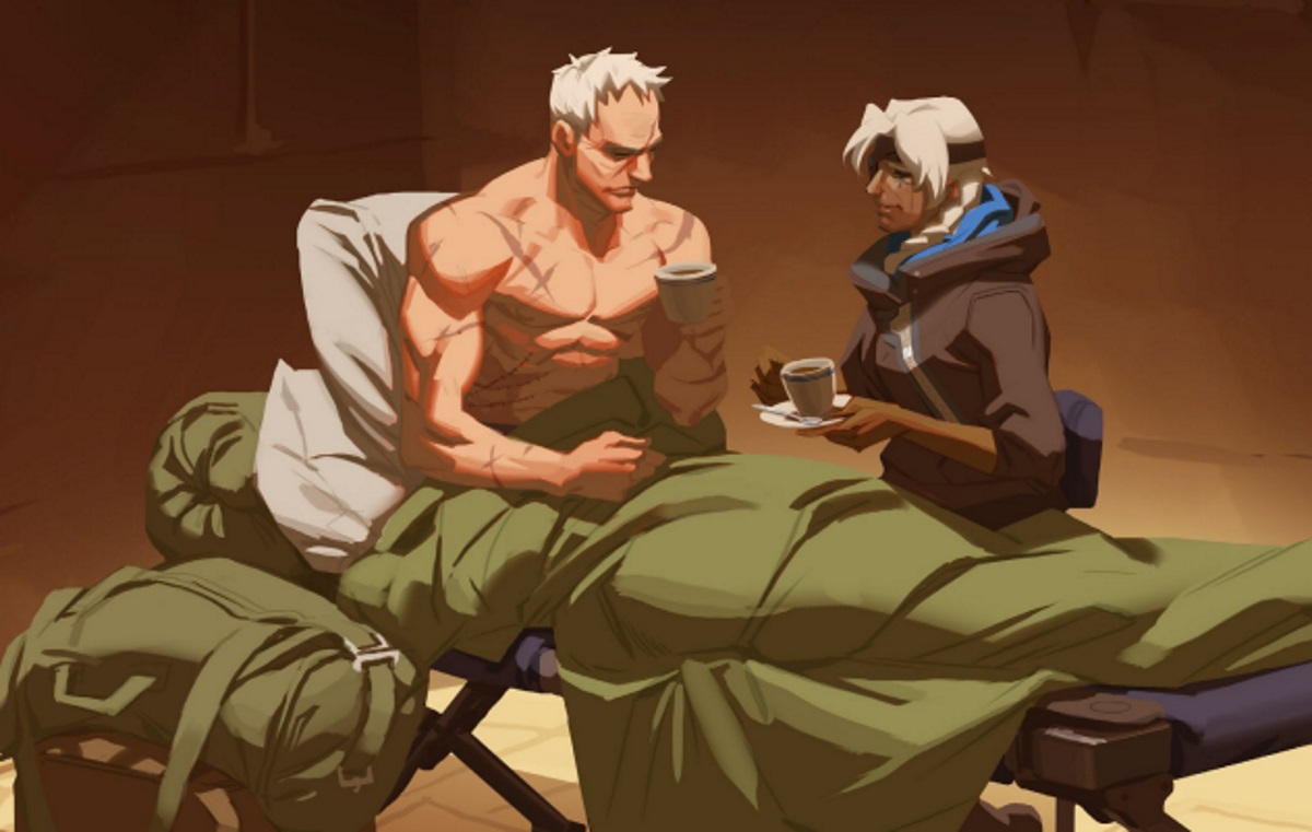Overwatch character Soldier 76 has come out as gay