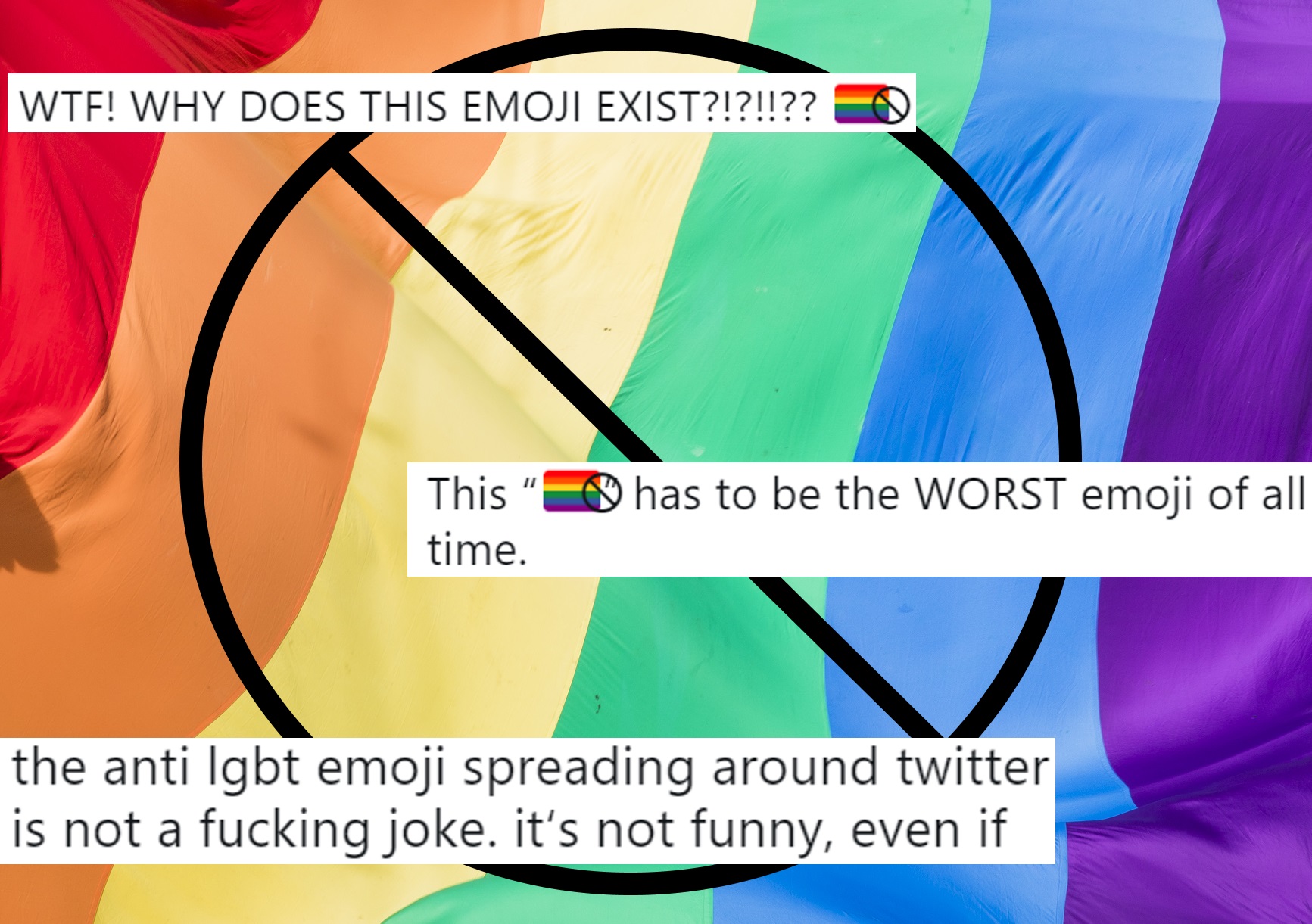 People are mad at Apple about this new anti-LGBT emoji