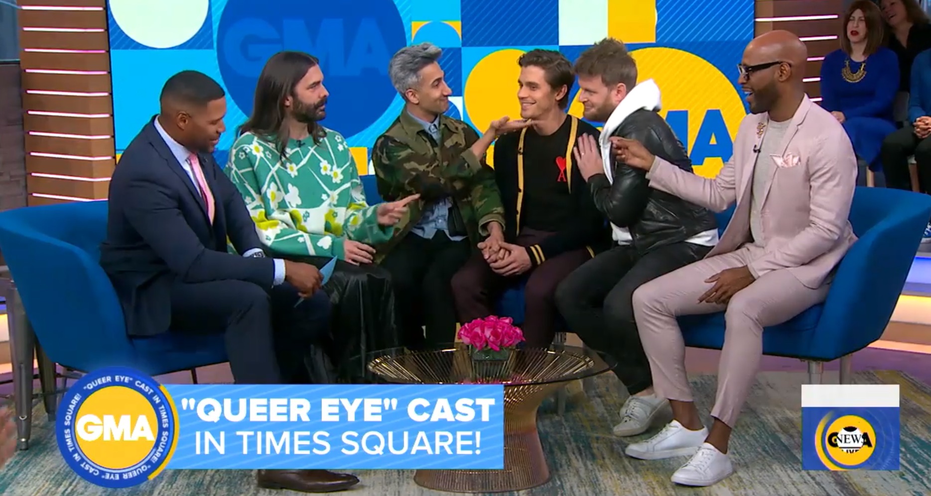 Queer Eye hero surprises the Fab Five on Good Morning America