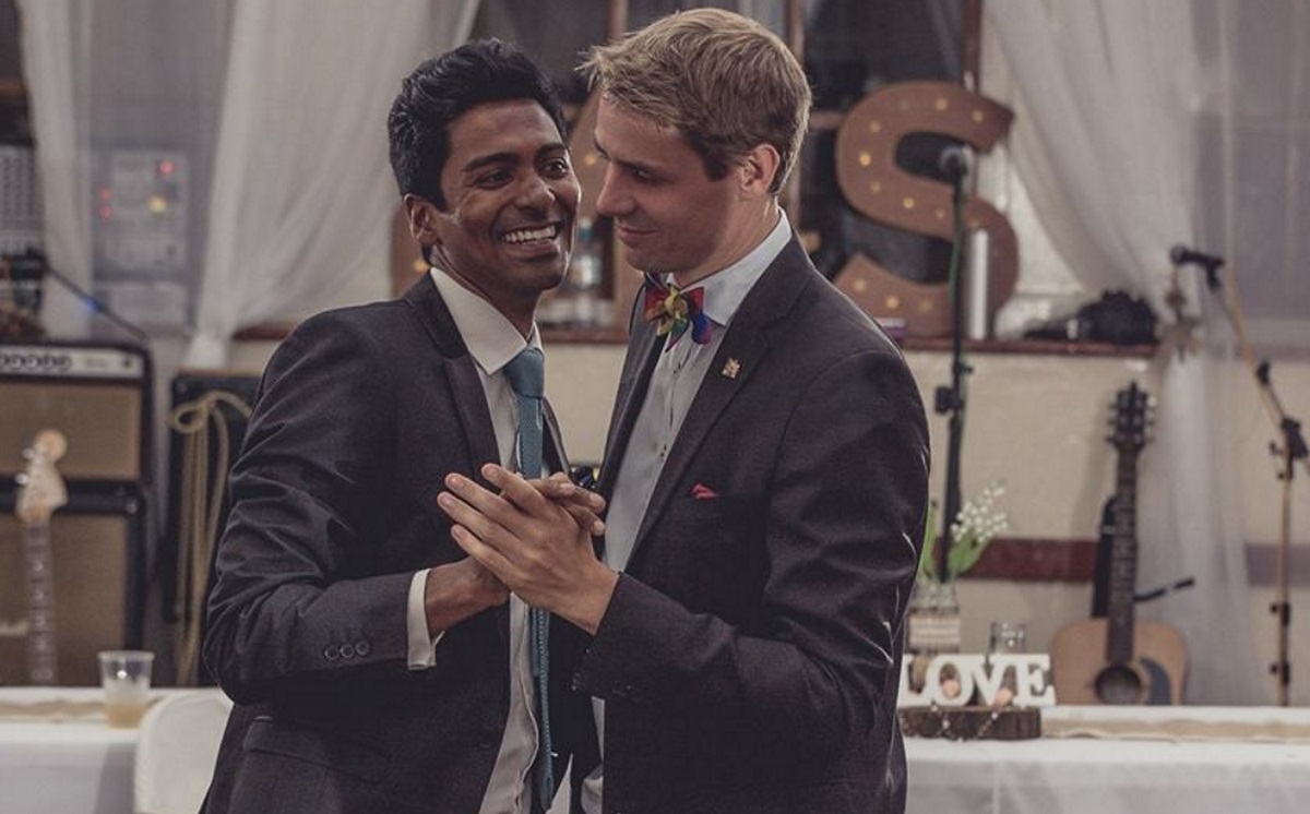 Saint Helena has held its first ever same-sex wedding