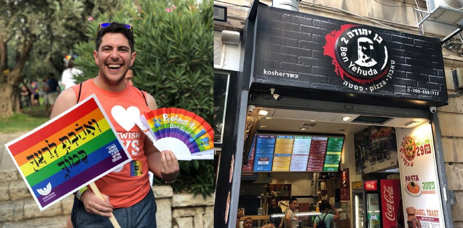 Jerusalem pizzeria fined $4500 for refusing to serve gay man