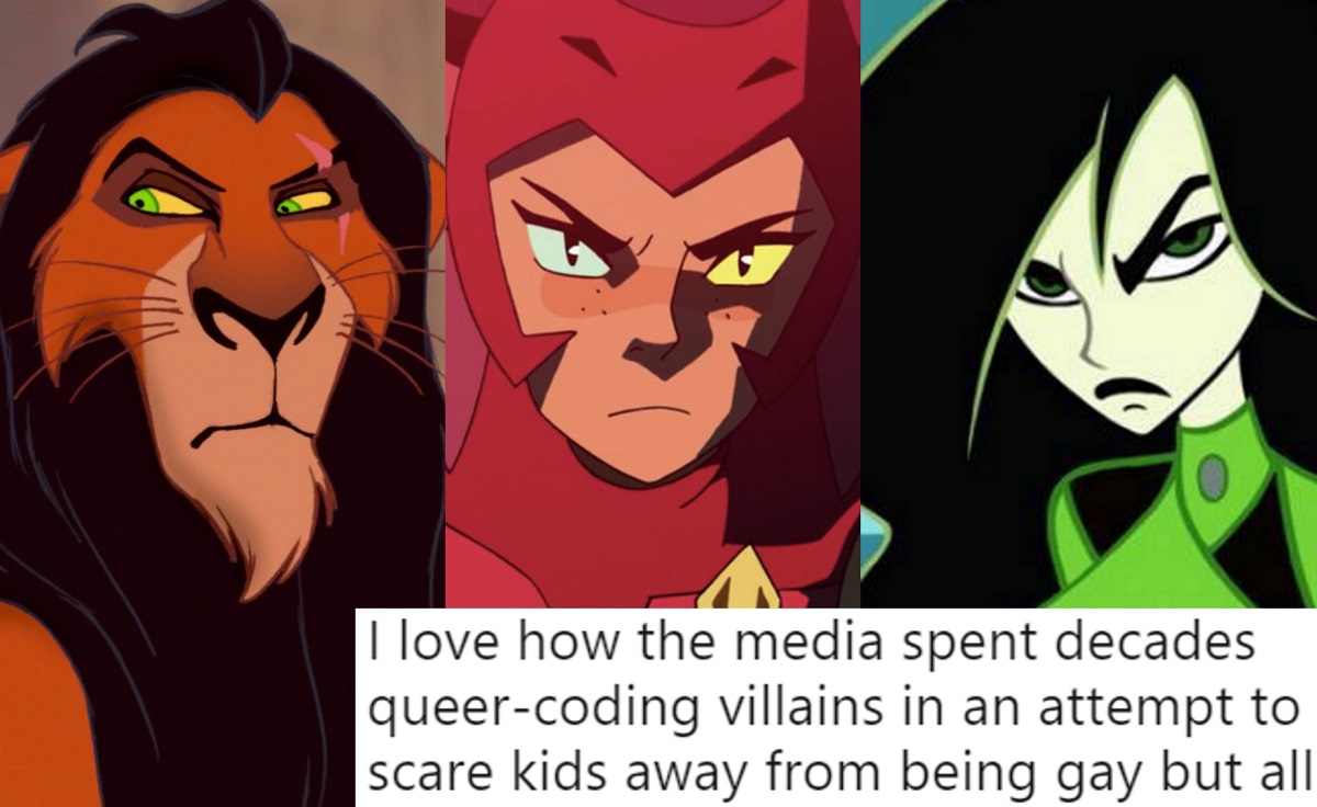 Viral tweet shows how queer-coding villains backfired in the best way