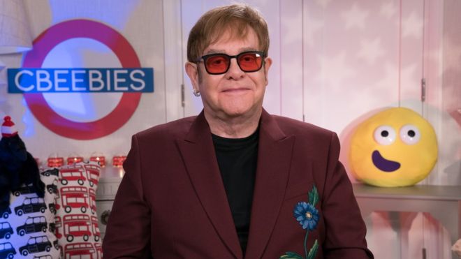 Elton John delights fans with CBeebies bedtime story appearance