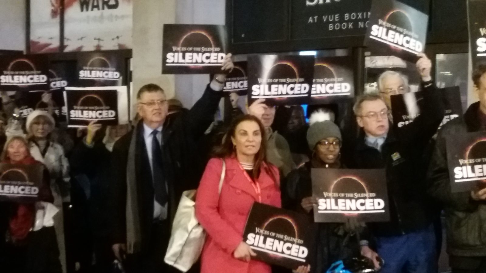 Protesters at cancelled gay 'cure' screening call homosexuality 'unnatural, abnormal and sinful'