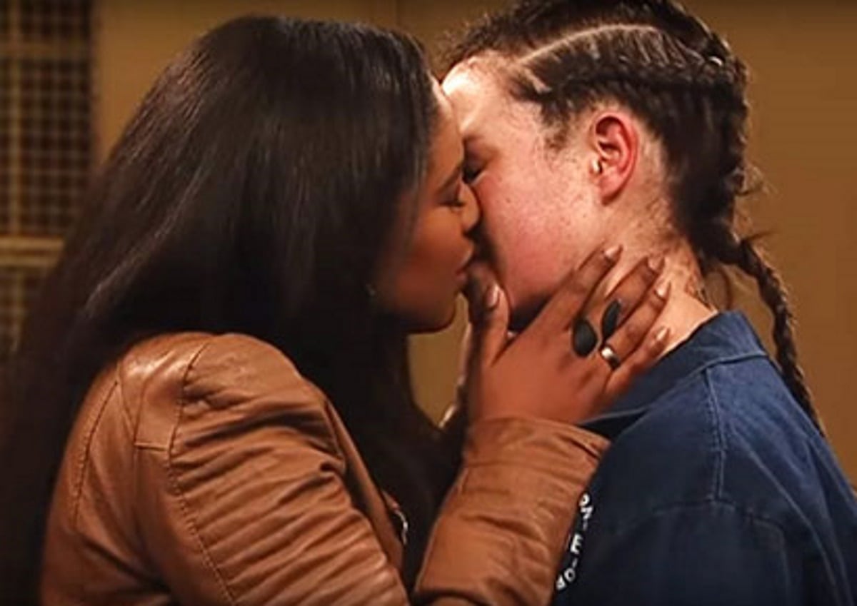 South African soap shows lesbian kiss for the first time