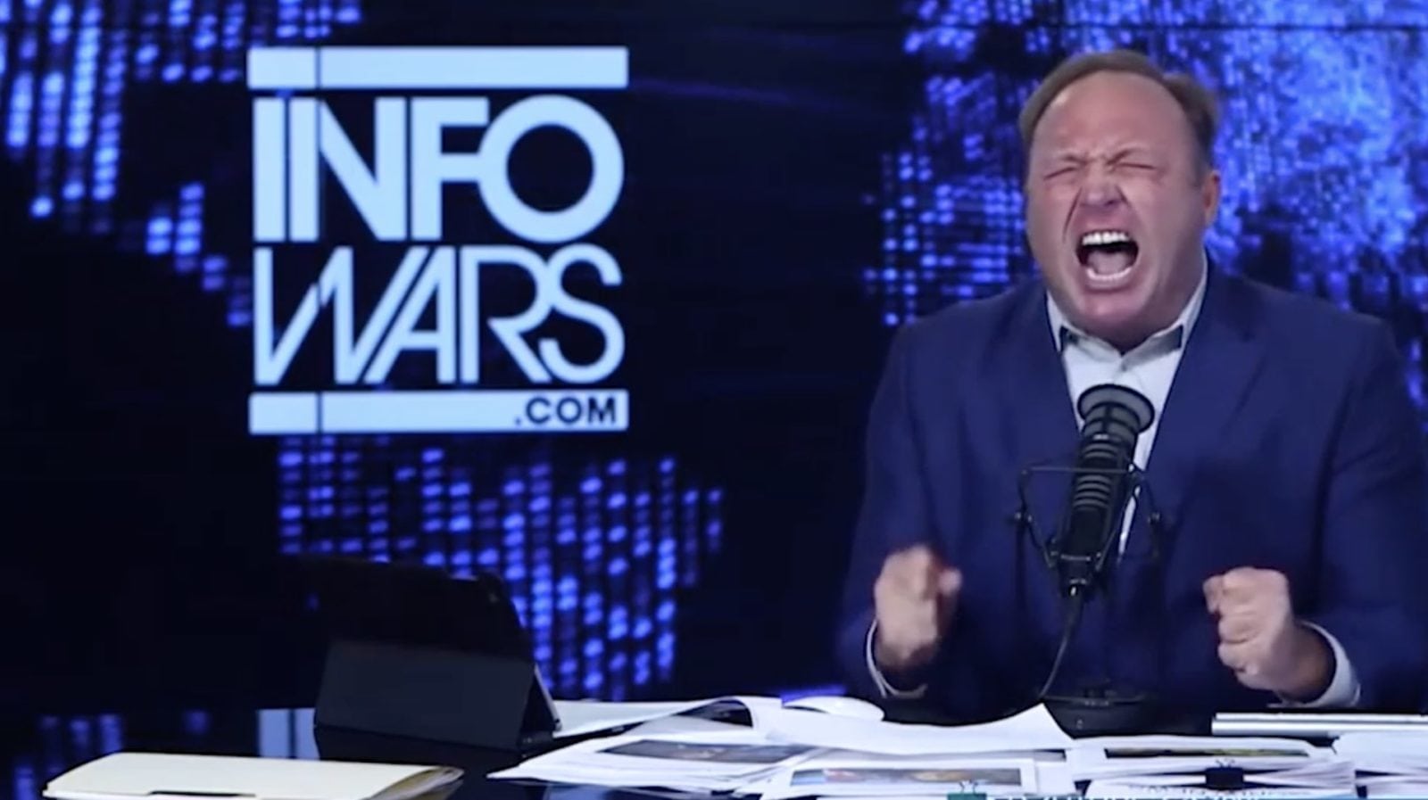 Anti-trans InfoWars host Alex Jones explains why transgender porn was on his phone