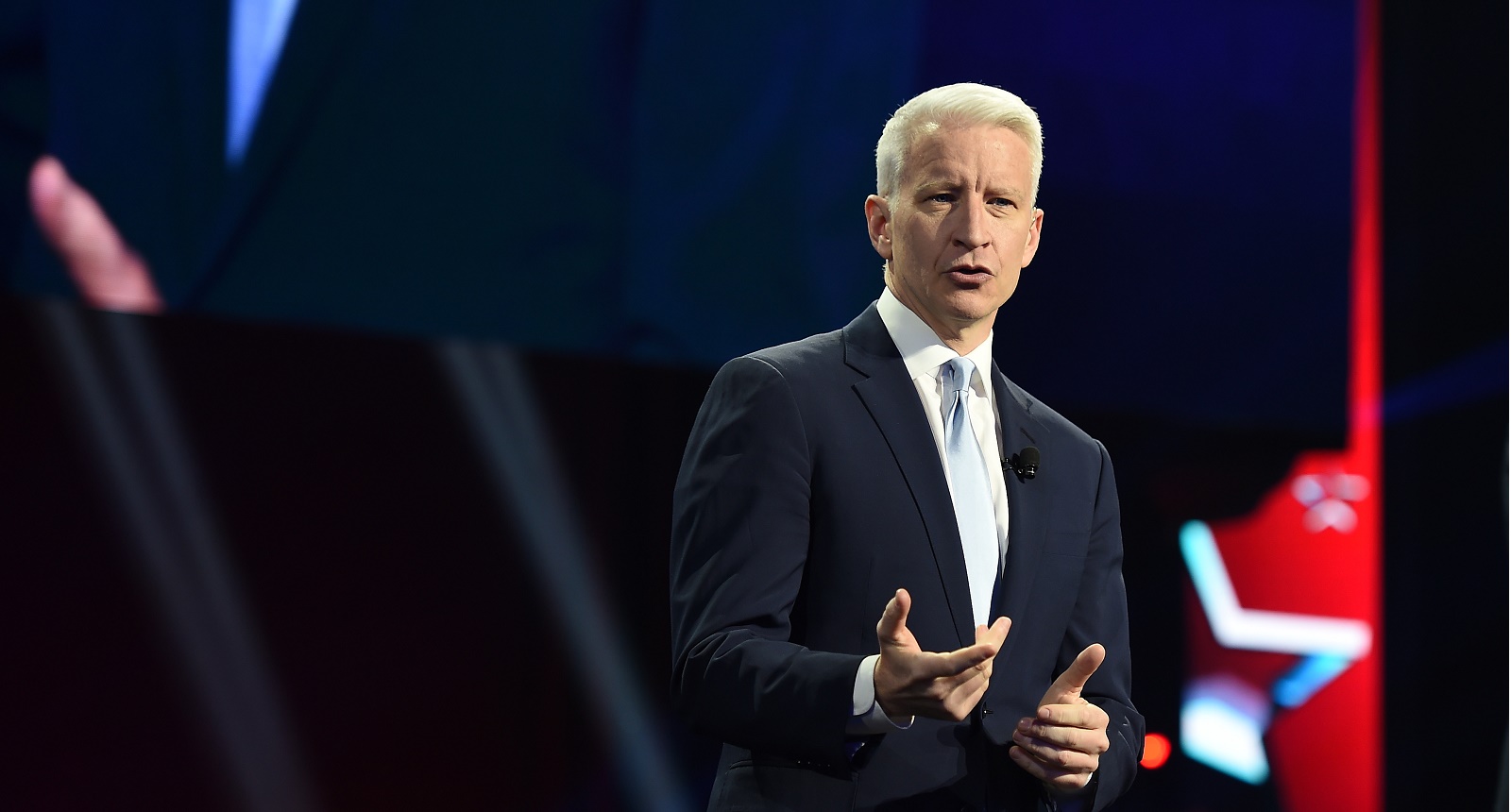 Radio host: Anderson Cooper is undercover CIA agent who will rig debate against Trump