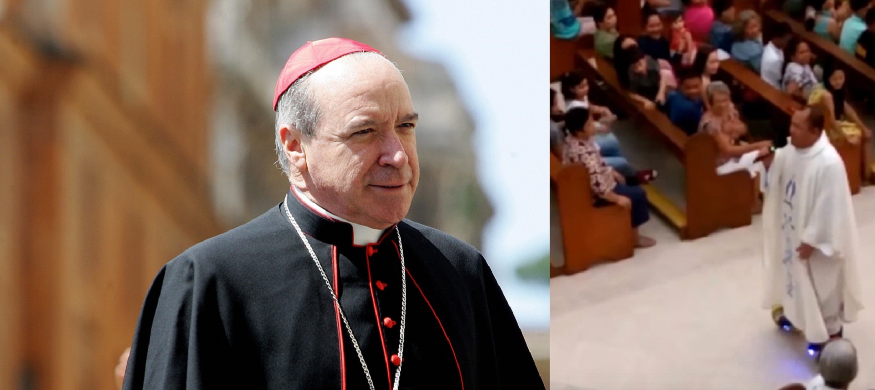 Catholic church suspends priest for riding a scooter... won't punish anti-gay cardinal