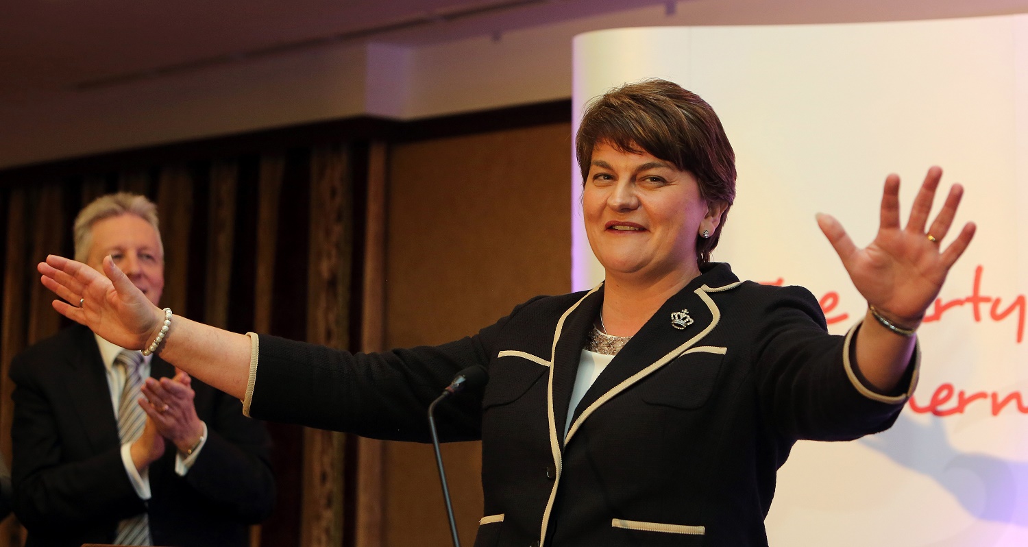 DUP leader Arlene Foster allegedly tried to interfere with Scottish gay marriage