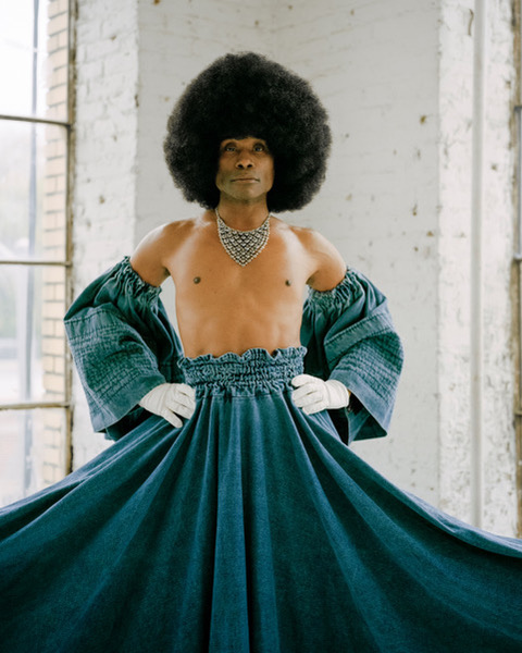 Billy Porter slays in amazing flowing skirt in new photoshoot