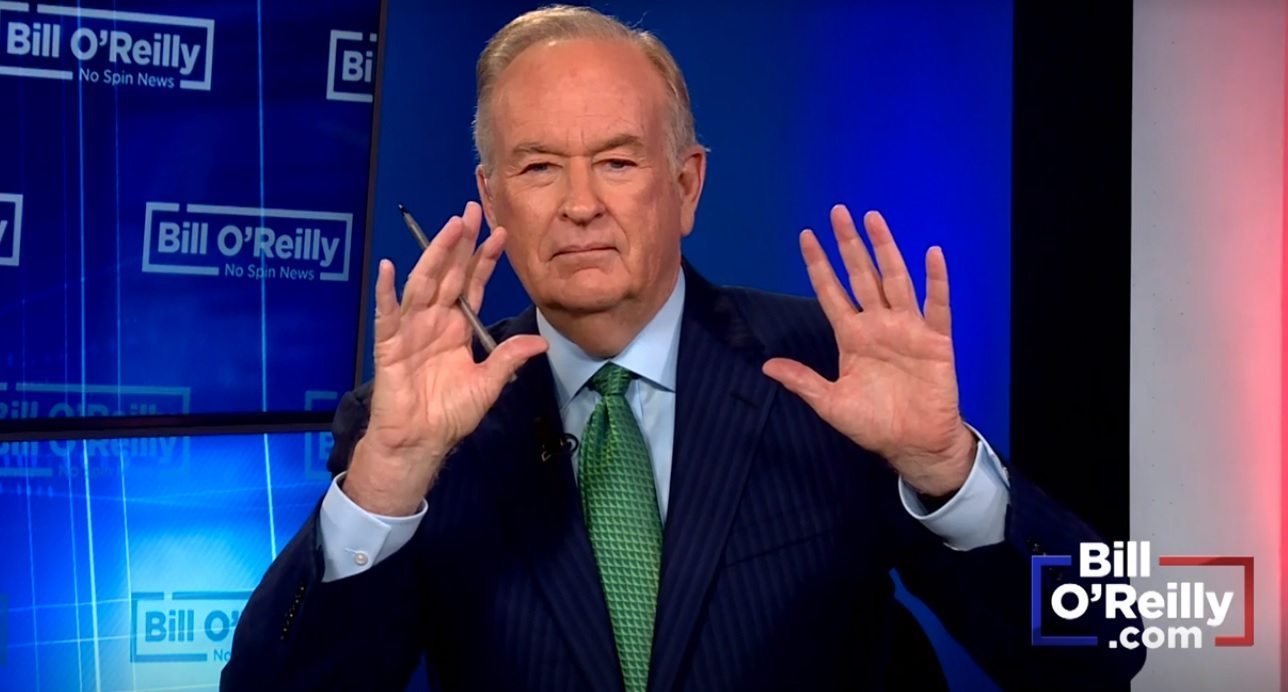 Disgraced former Fox News host Bill O'Reilly claims 'the LGBTs' are trying to rid America of white men