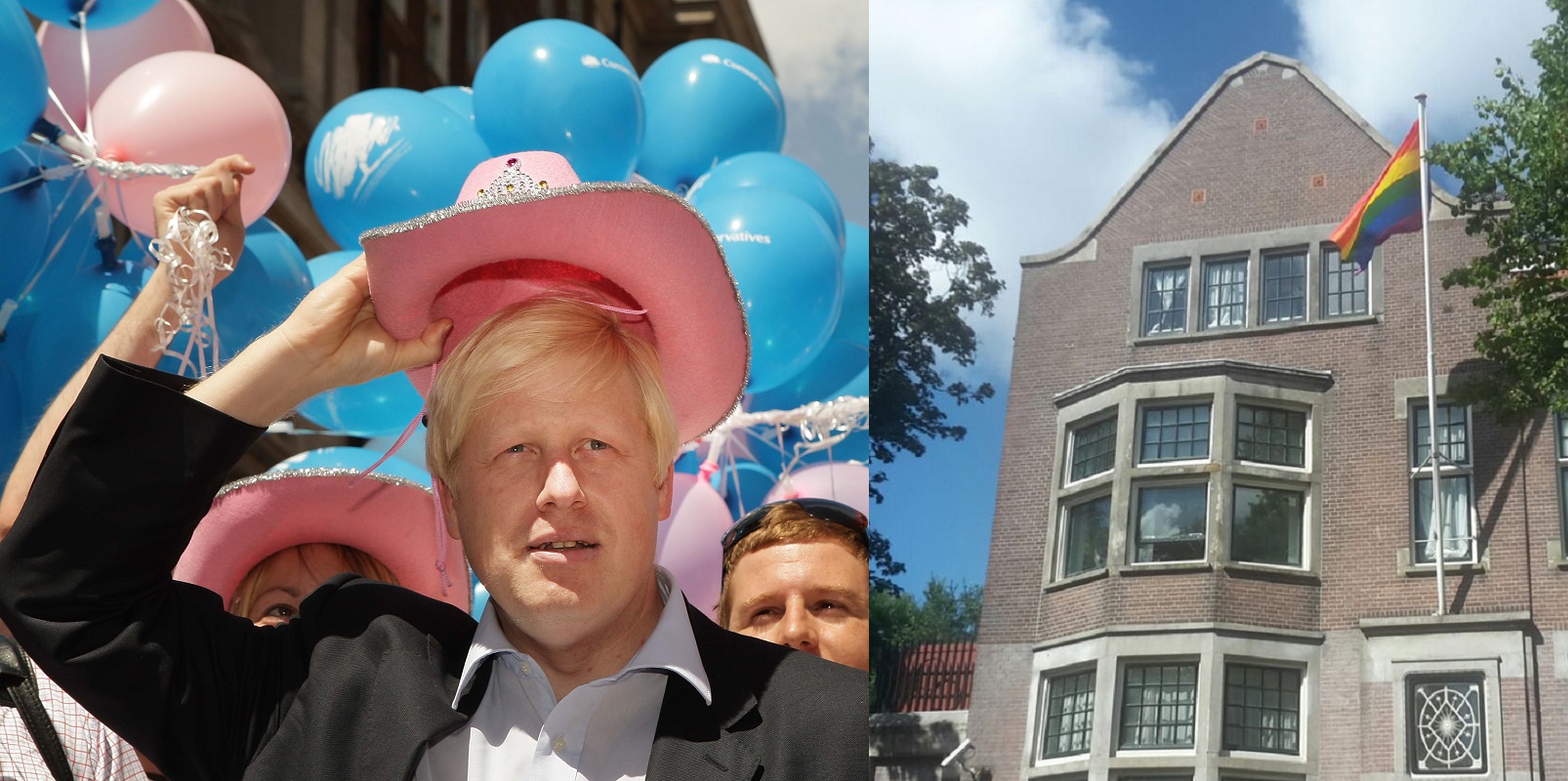 Foreign Secretary Boris Johnson lifts ban on embassies flying rainbow flags for Pride