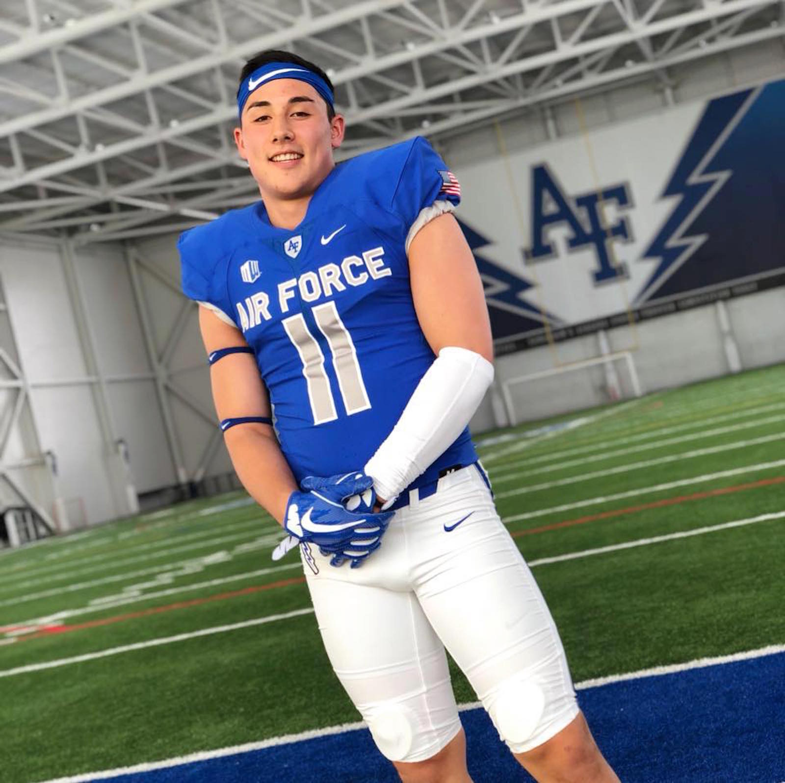 Bradley Kim becomes first active football player at a service academy to come out as gay