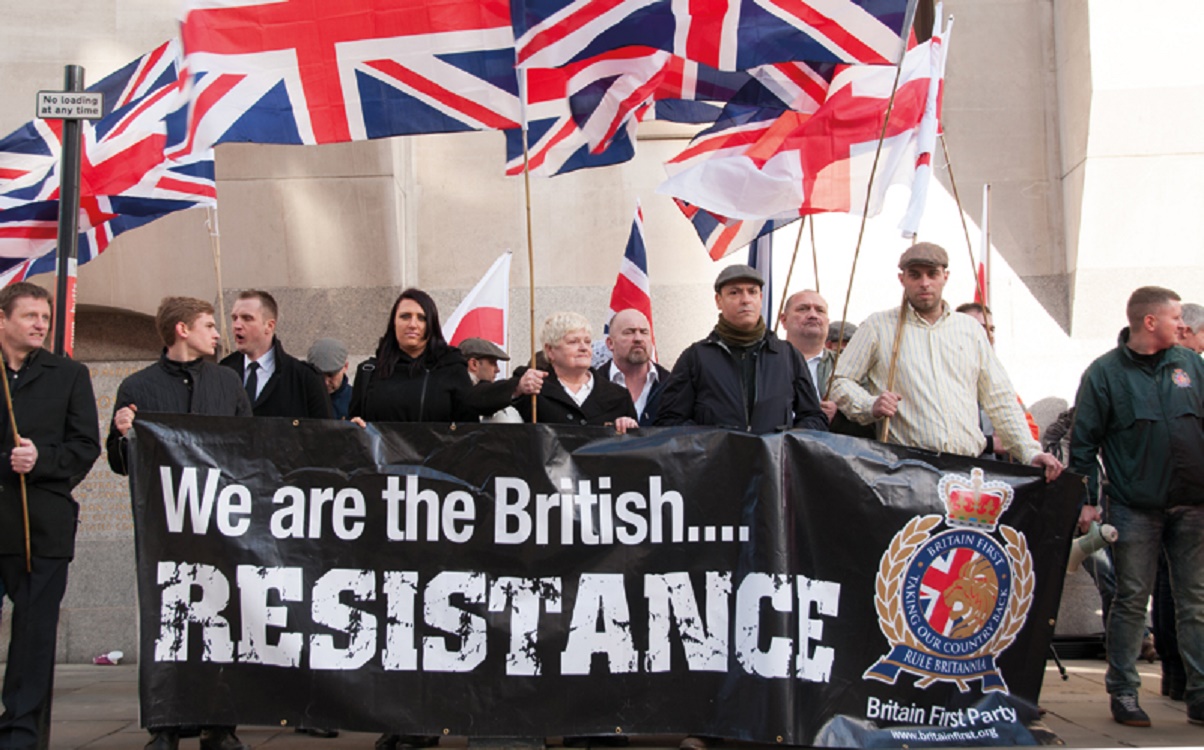 Far-right group Britain First banned by Facebook