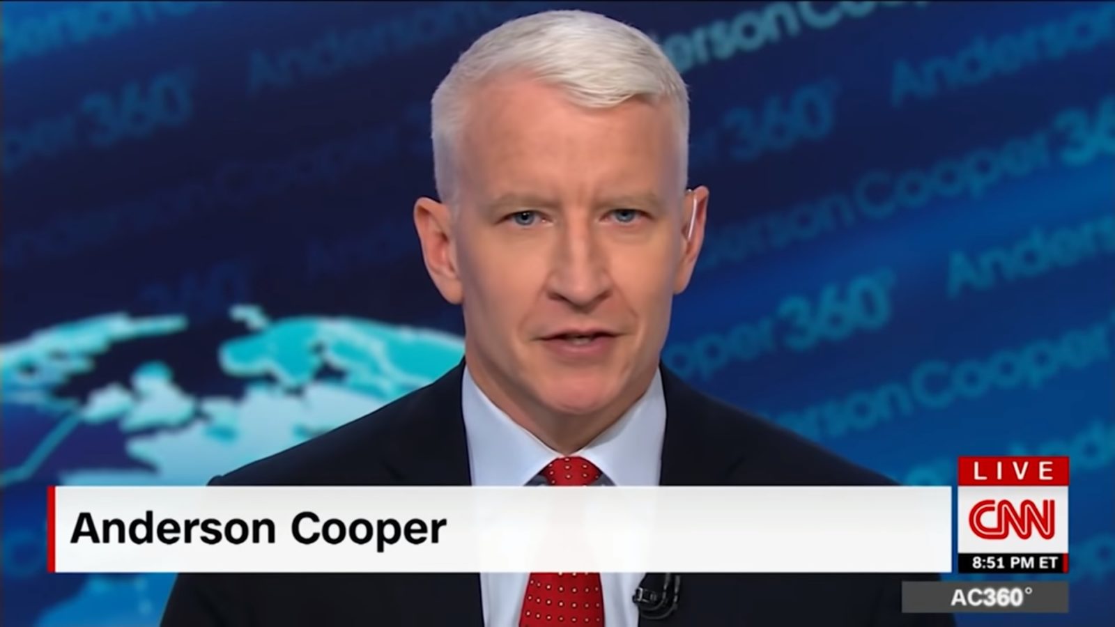 Anderson Cooper hits back at homophobic trolls during live TV broadcast