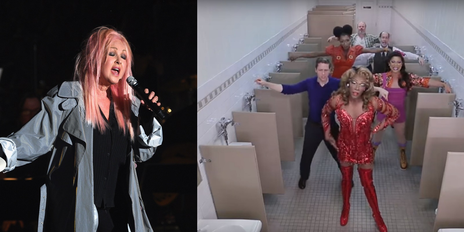 Listen: Cyndi Lauper rewrites Kinky Boots song as pro-trans bathroom protest