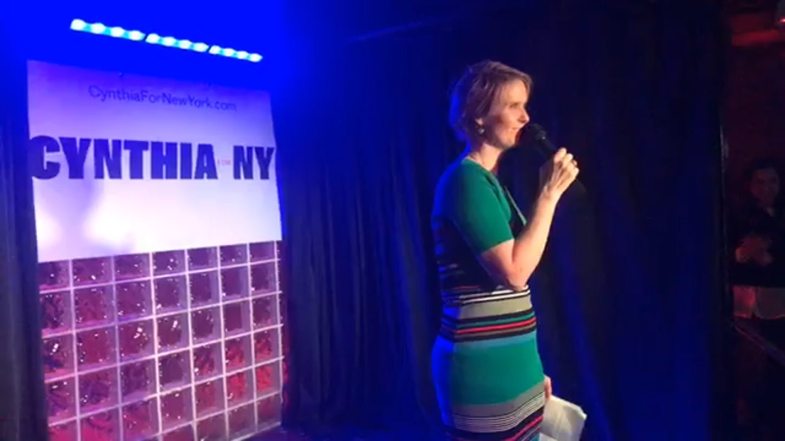 Cynthia Nixon responds to politician who called her an 'unqualified lesbian'